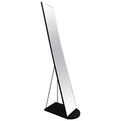 Postmodern Sleek Freestanding Floor Mirror