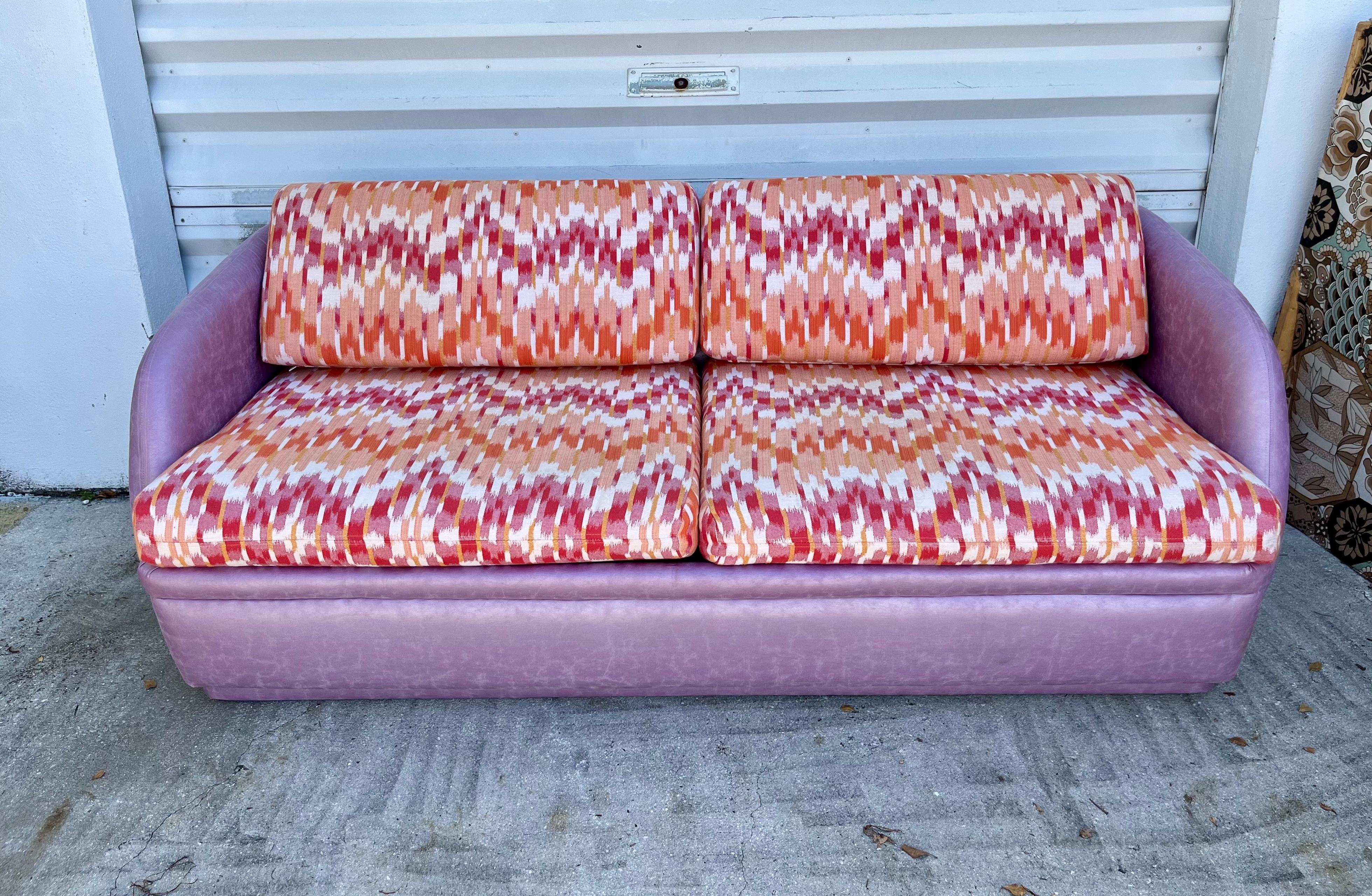 vintage pull out couch