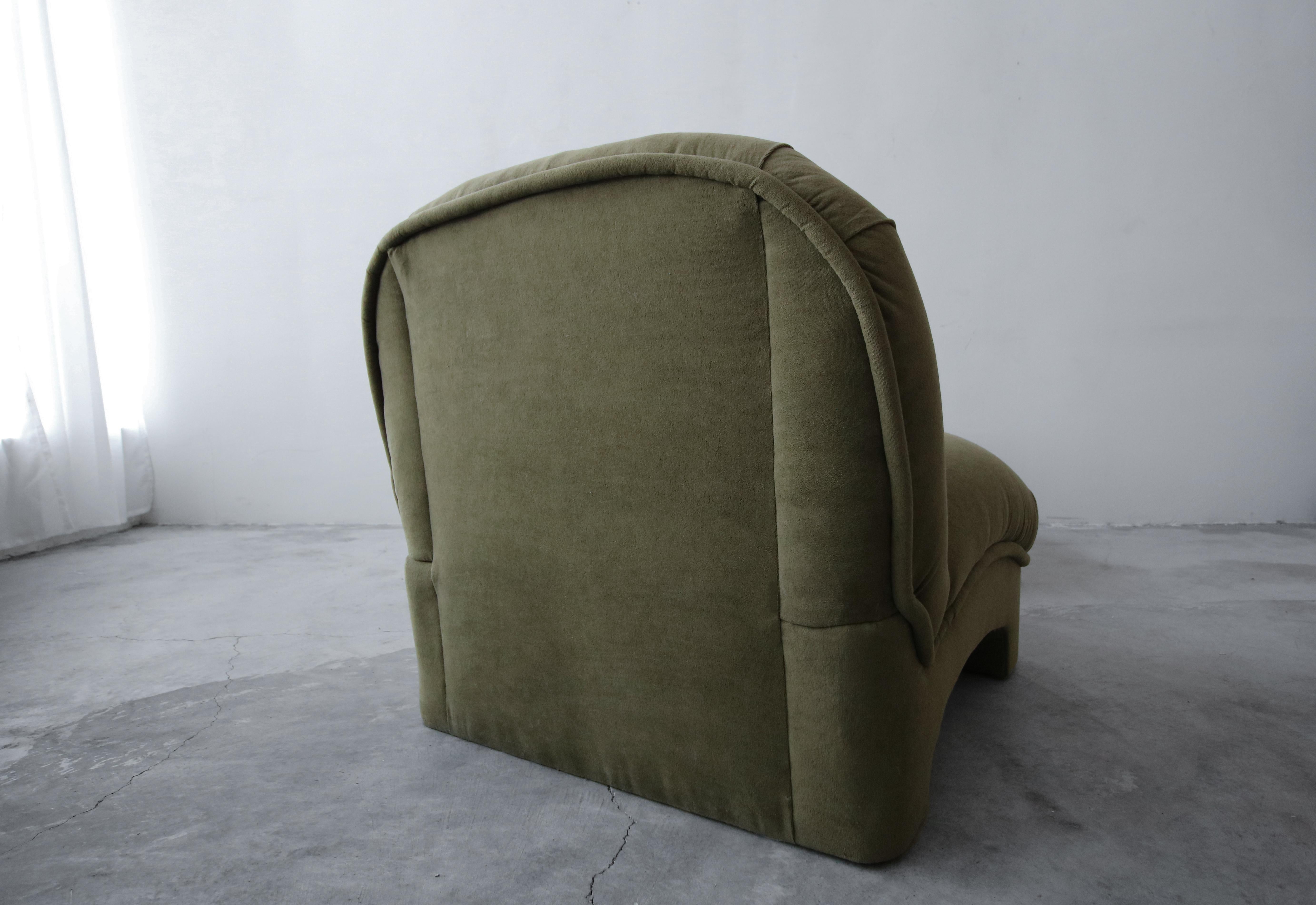 Postmodern Slipper Lounge Chair and Ottoman 1