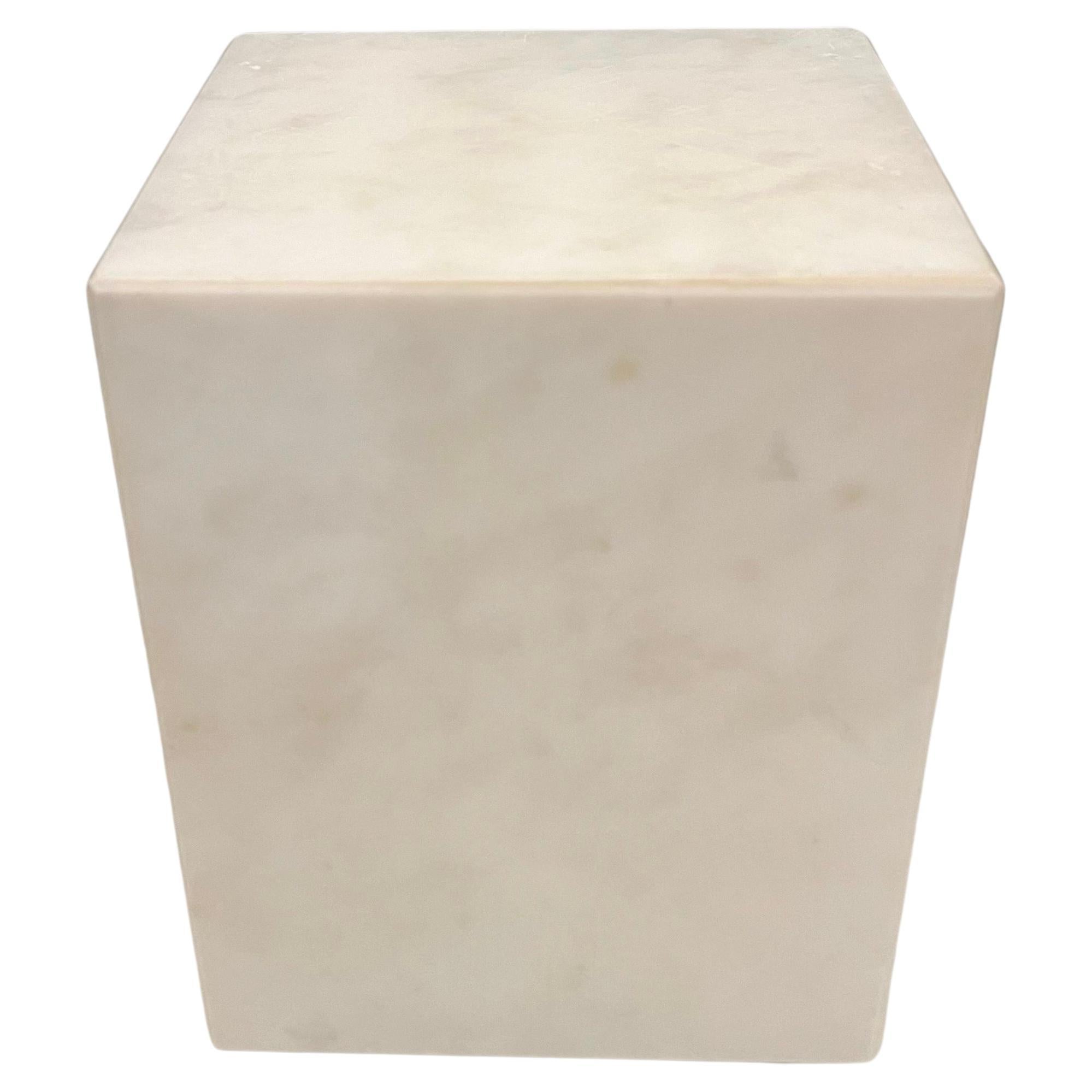 Italian Postmodern Small Pedestal Marble For Display Sculptures For Sale