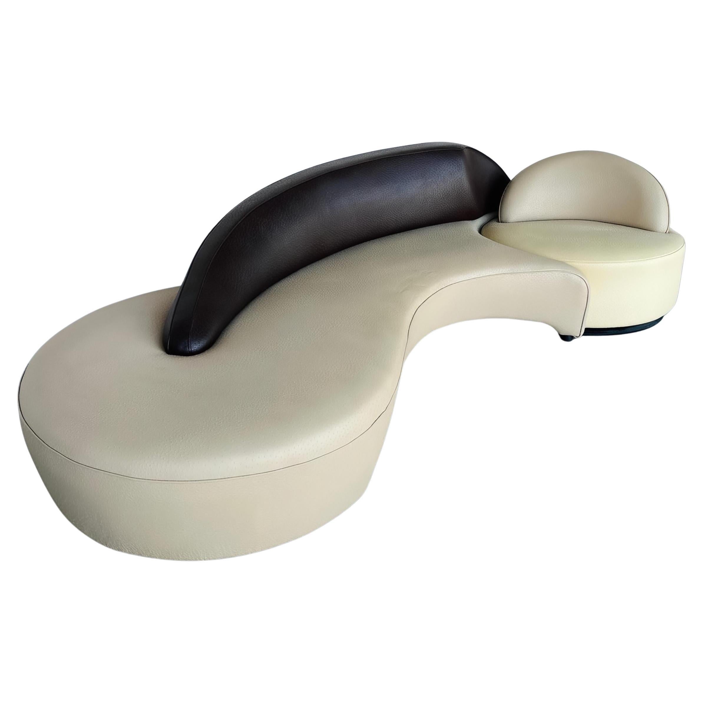 Postmodernes Sofa "Comete" entworfen von Vladimir Kagan für Roche Bobois, Frankreich