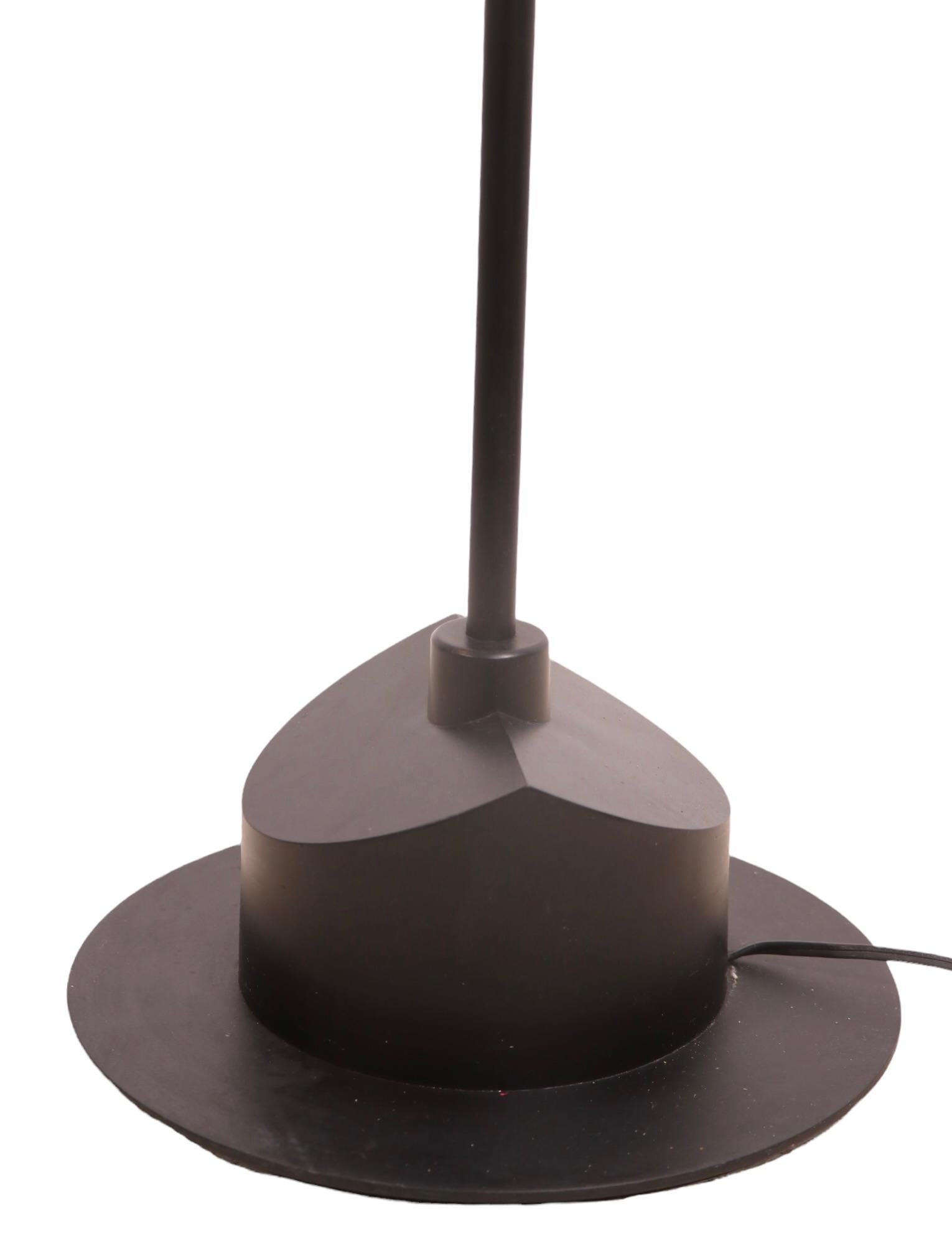 Postmodern Sonneman for Kovacs Two Light Anglepoise Halogen  Floor Lamp 1
