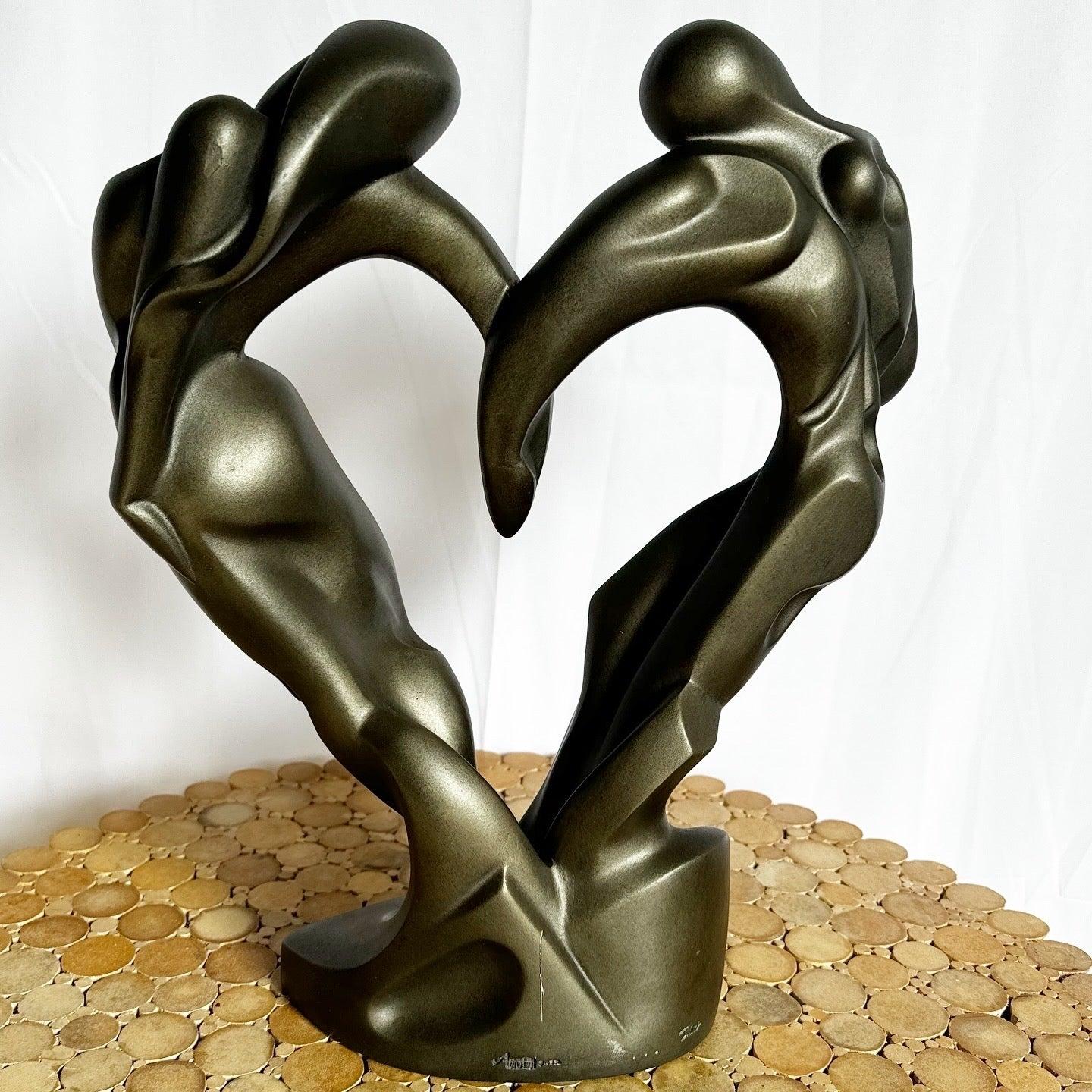 Ceramica Postmodern “Soul Mates” Sculpture by Austin Productions in vendita