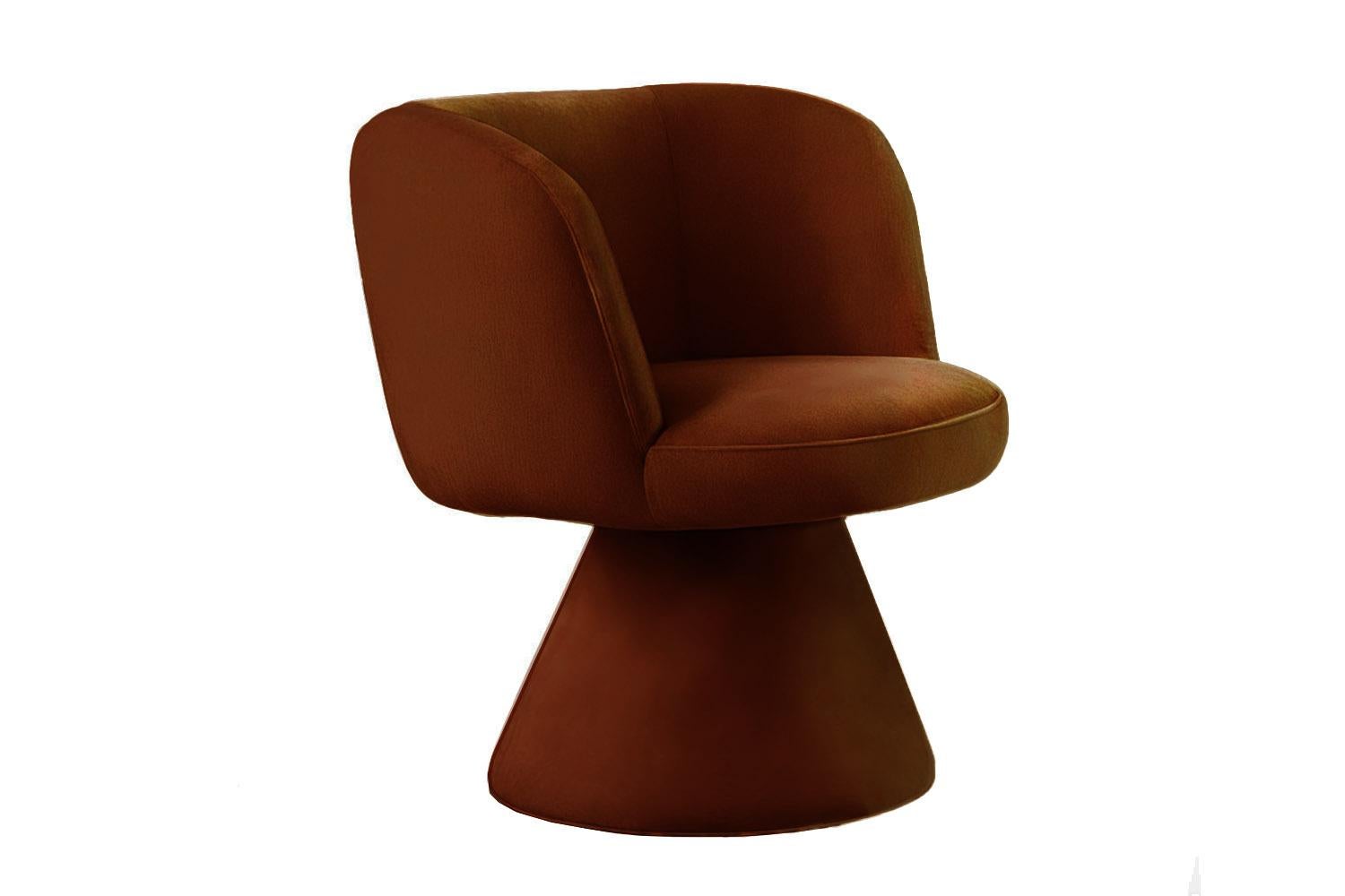 The Coraje Dining Chair is a tribute to bravery—an invitation to live and design boldly. With its sculptural base and commanding presence, it doesn’t just complete a space, it anchors it. Every line speaks of confidence, every curve holds intention.