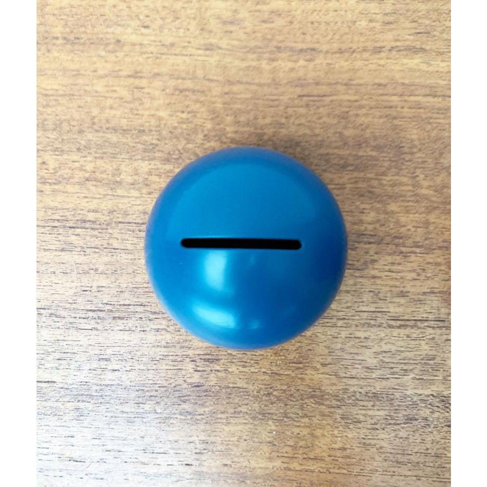 Postmodern Space Age Deutsche Bank Pill Shaped Balancing Penny Bank, 1970s For Sale 2