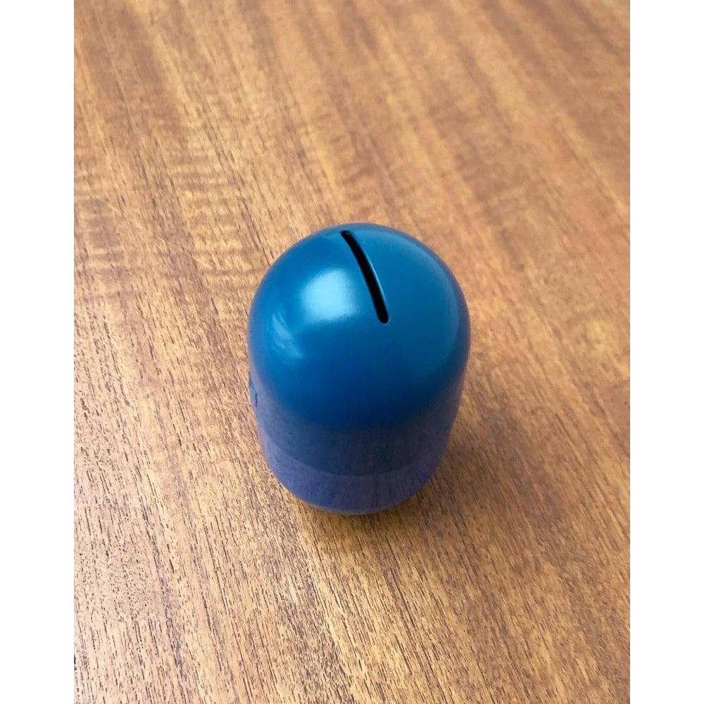 Postmodern Space Age Deutsche Bank Pill Shaped Balancing Penny Bank, 1970s For Sale 3