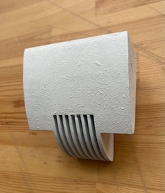 Postmodern Spanish 8 of White "Arqui" Wall Sconces by Metalarte, 1990s