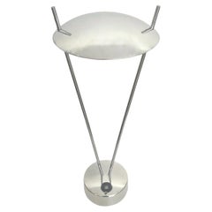 Postmodern Spanish Chromed Table Lamp by Leonardo Marelli for Estiluz, 1980s