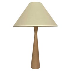 Postmodern Spanish "Fina" Wood Table Lamp by Blauet, Barcelona, 1990s