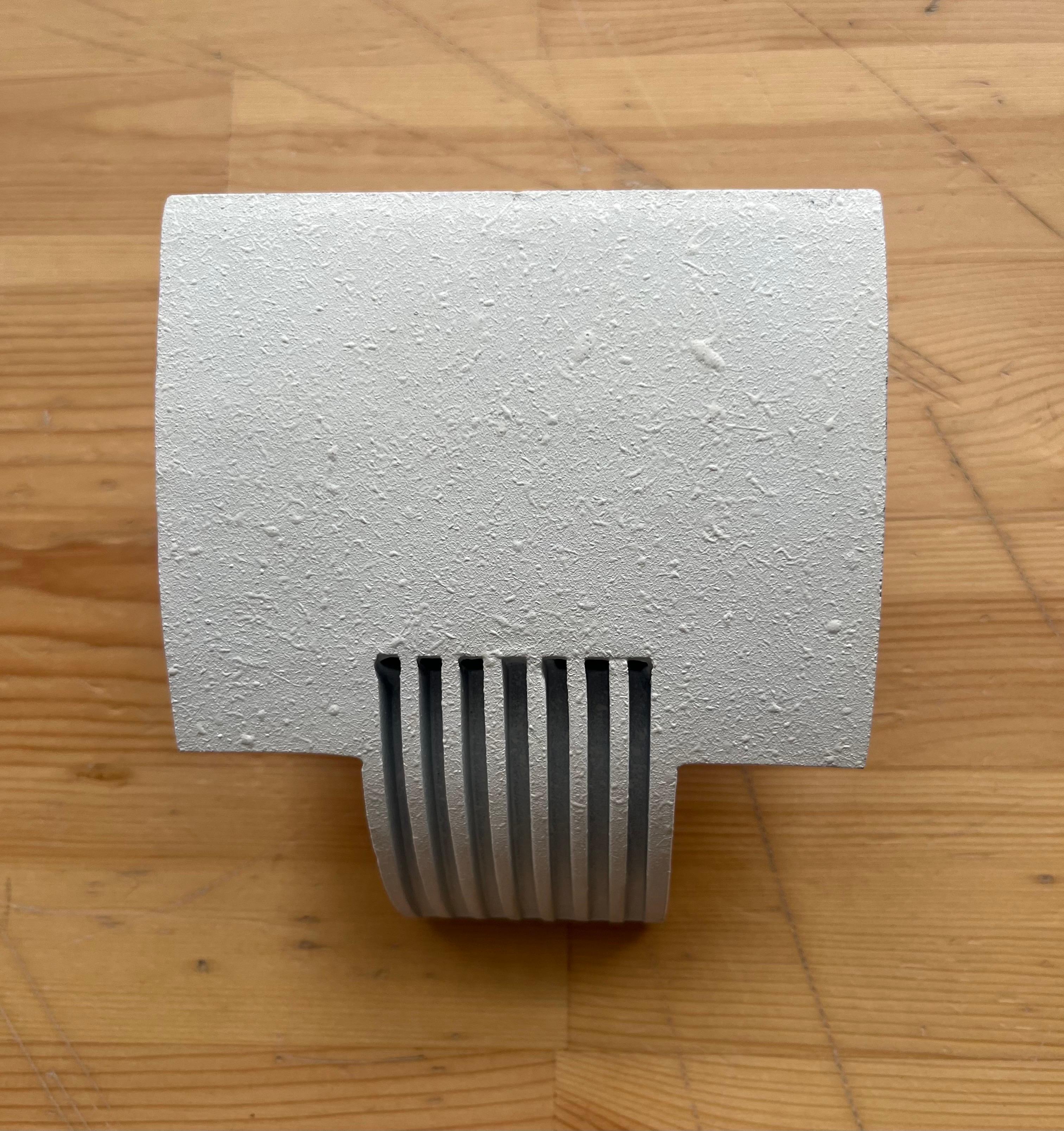 Aluminum Postmodern Spanish Pair of White 