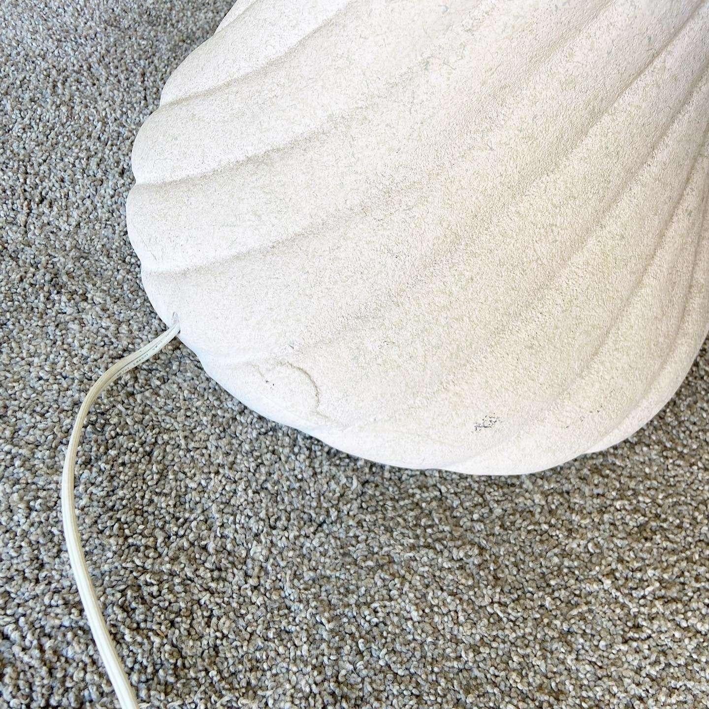 Postmodern Spiral Swirl Ceramic Floor Lamp For Sale 3