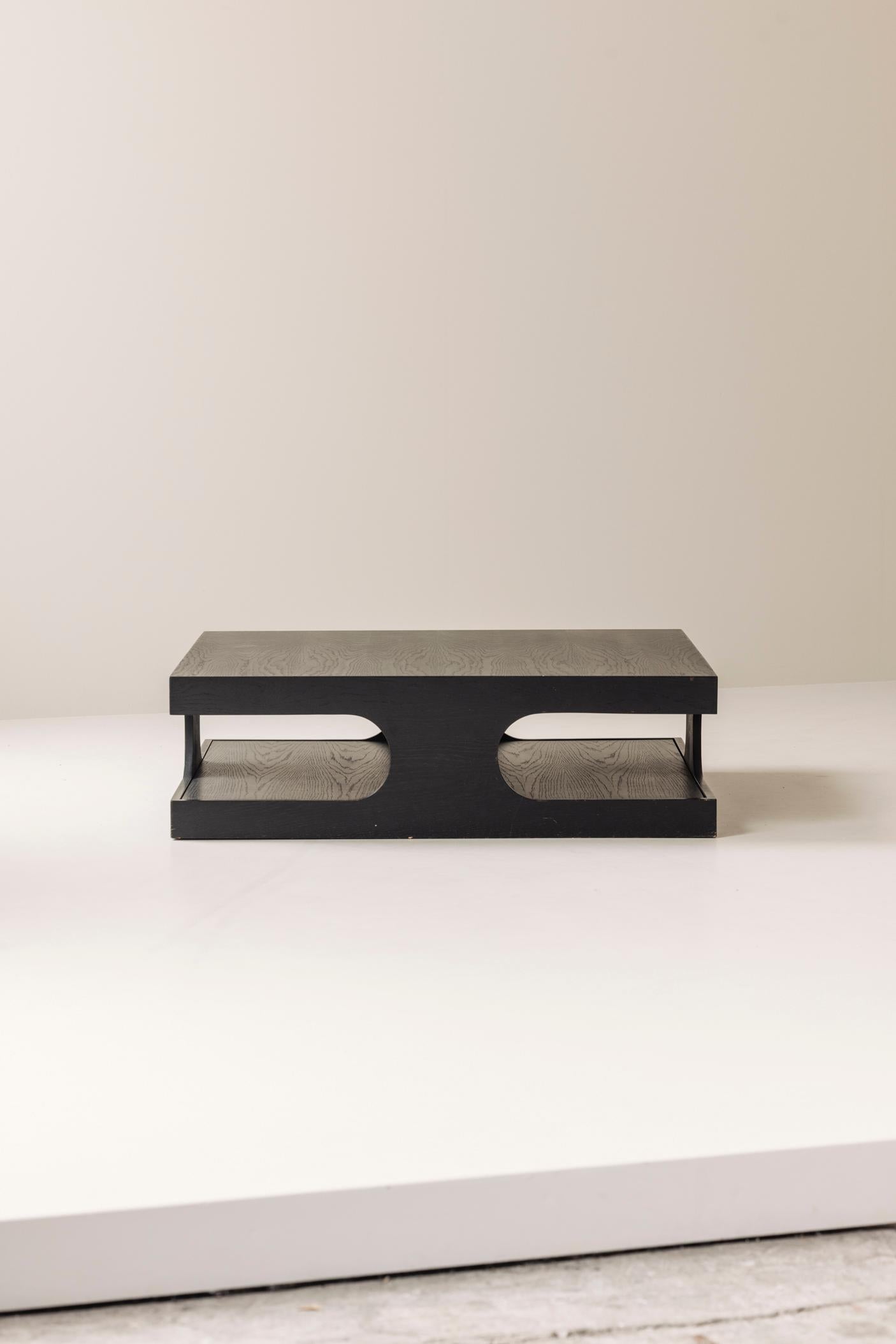 Postmodern square coffee table from the 1980s For Sale 4