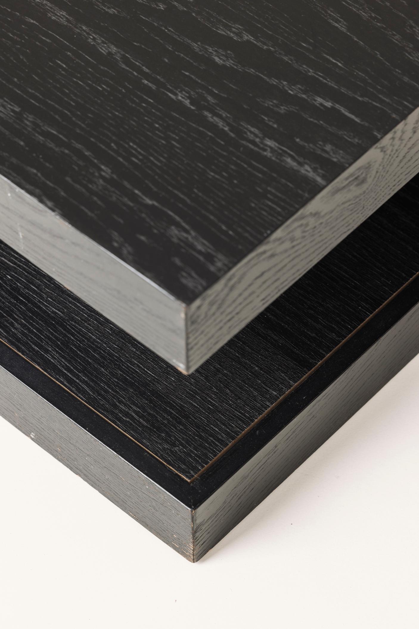 Postmodern square coffee table from the 1980s For Sale 6