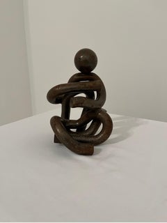 Postmodern Steel Figural Sculpture