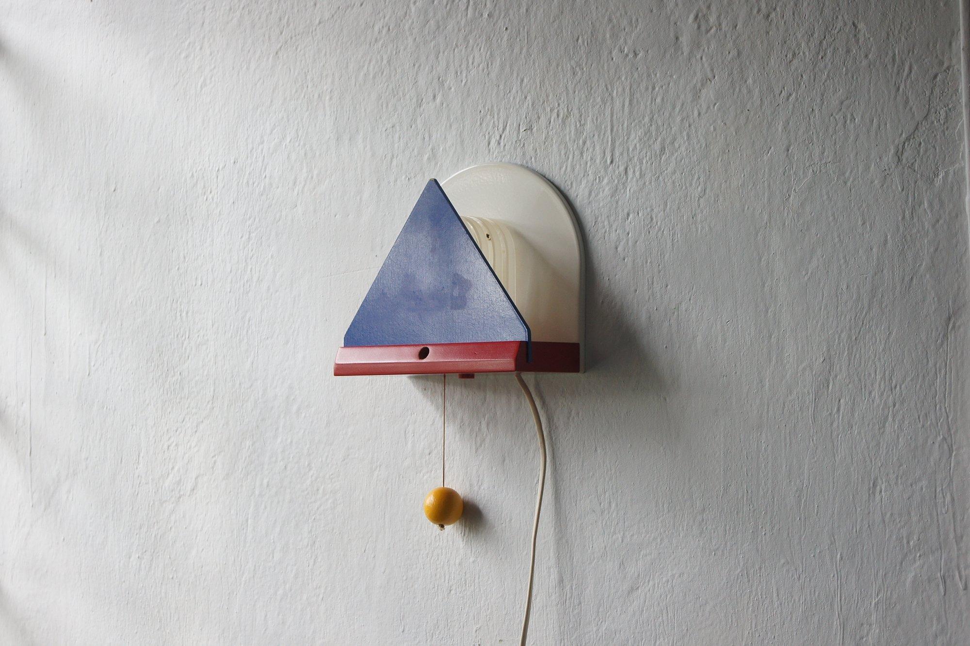 Postmodern Stoja Wall Lights from Ikea, 1980s In Good Condition For Sale In KUTNO, PL