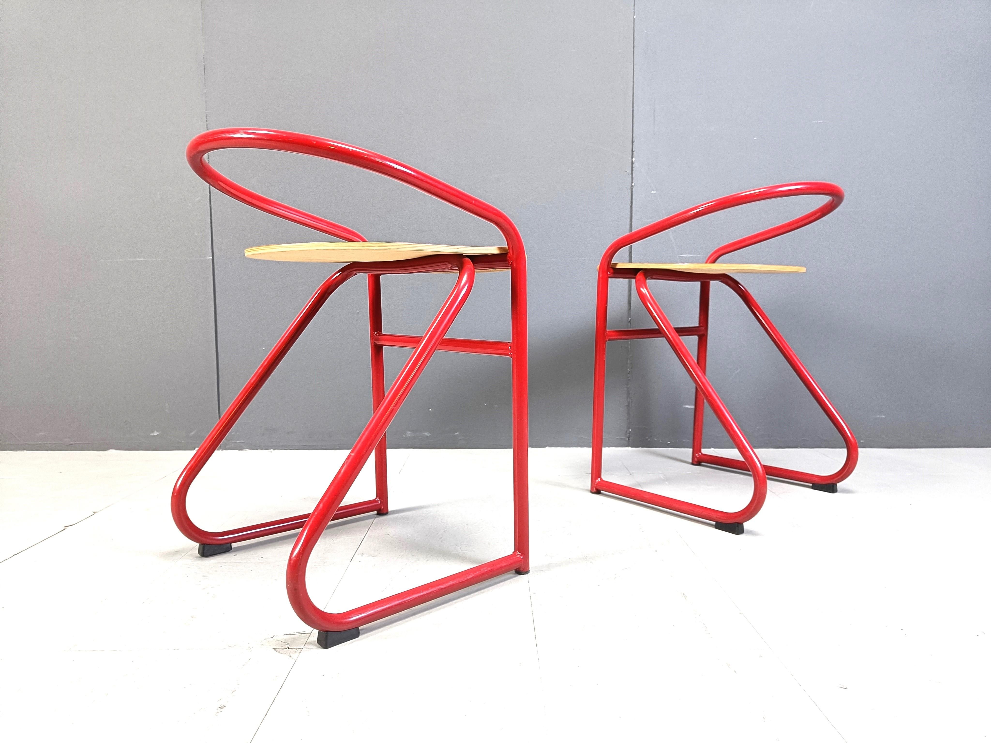 Postmodern stools by Samo, 1980s For Sale 6