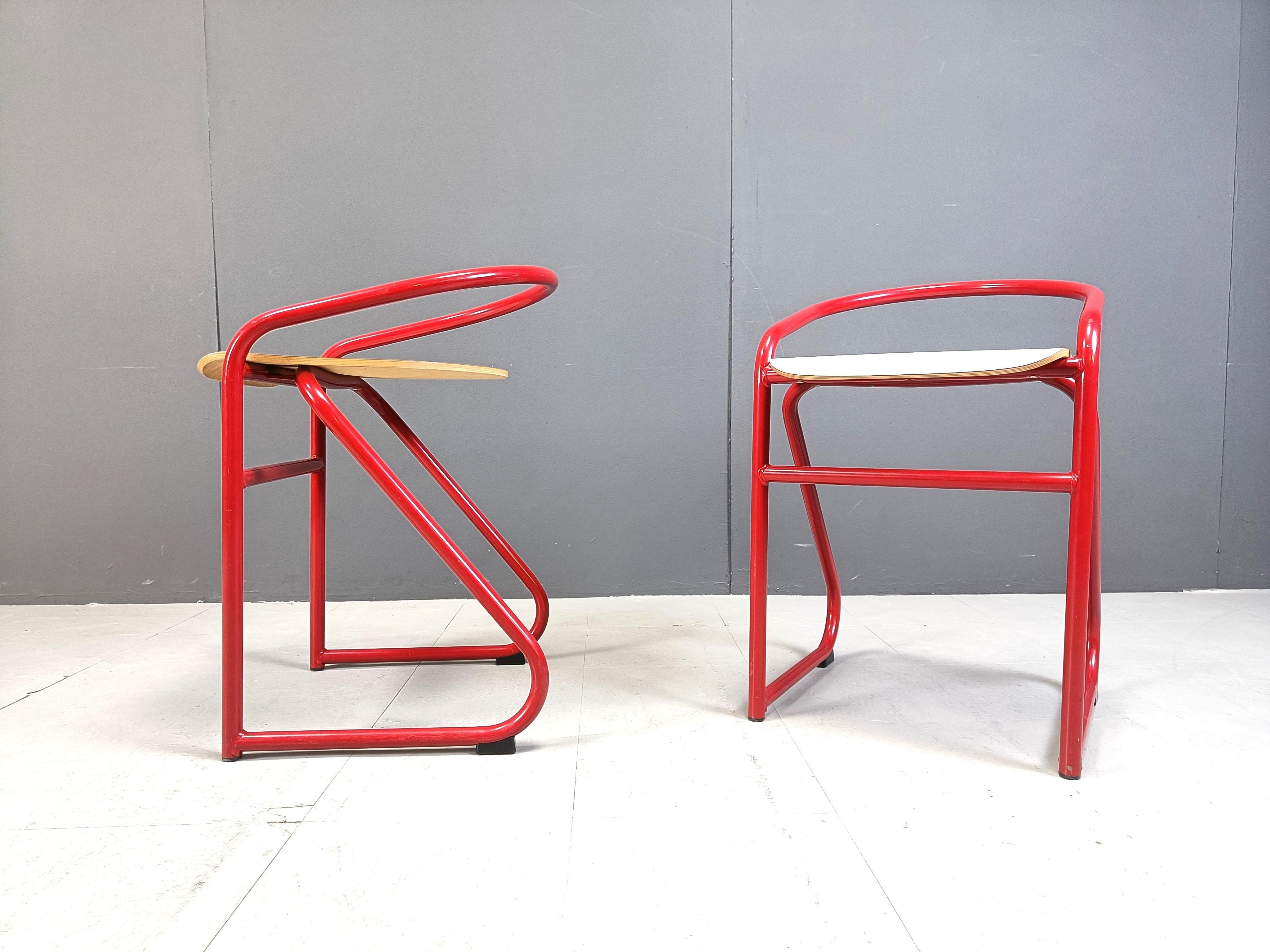 Postmodern stools by Samo, 1980s For Sale 7