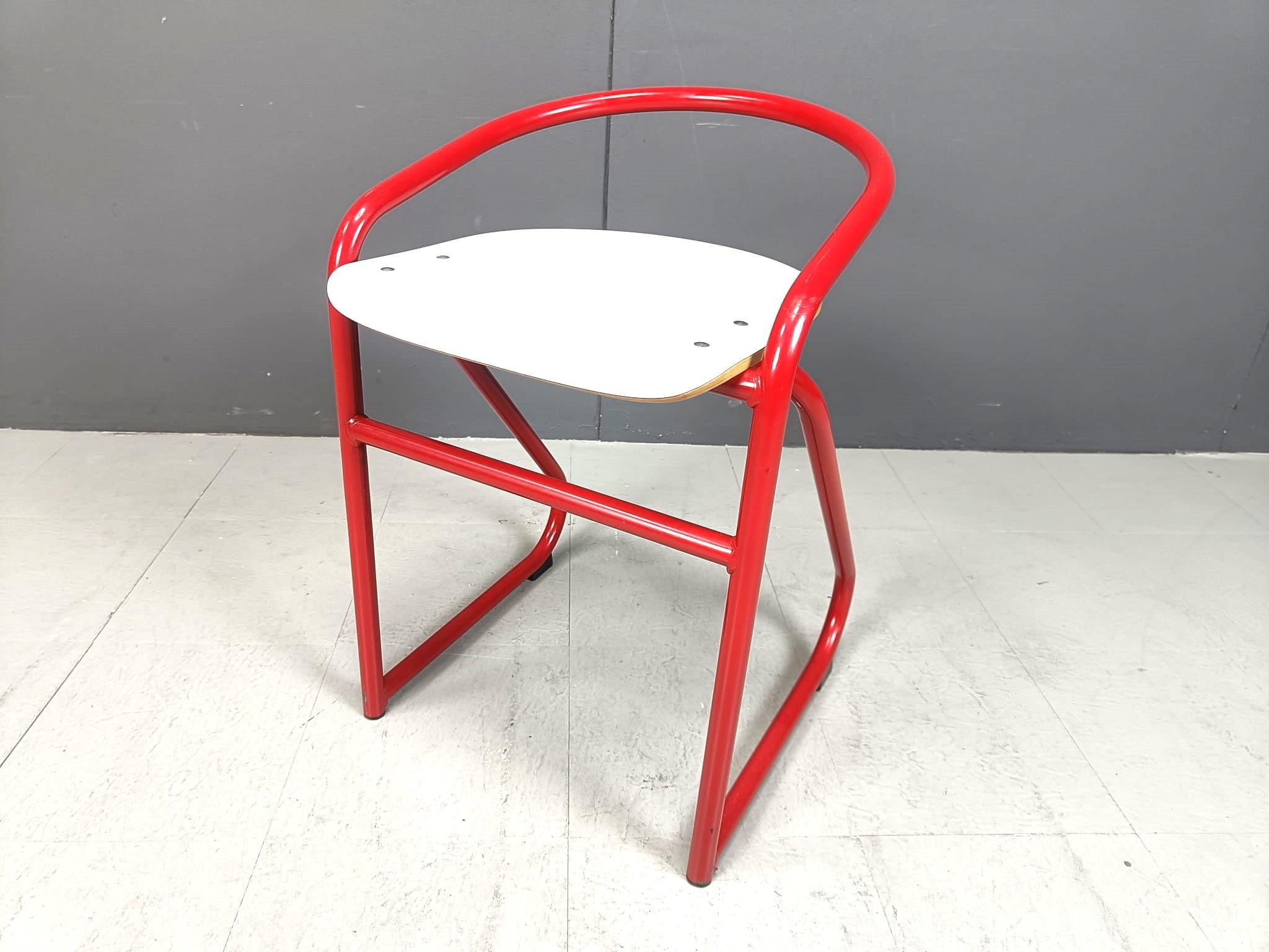 French Postmodern stools by Samo, 1980s For Sale