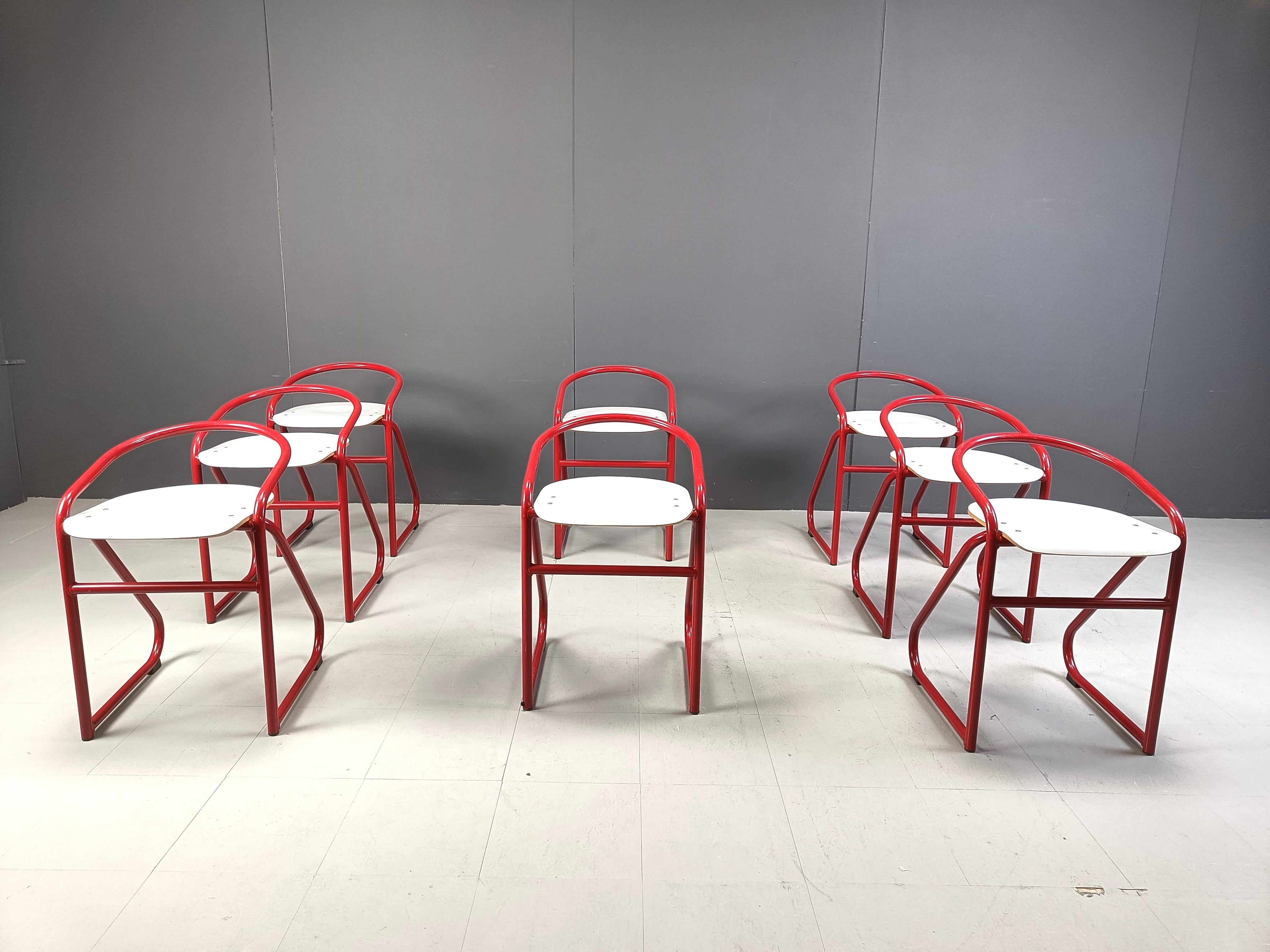 Postmodern stools by Samo, 1980s In Good Condition For Sale In Leuven, Vlaams Gewest