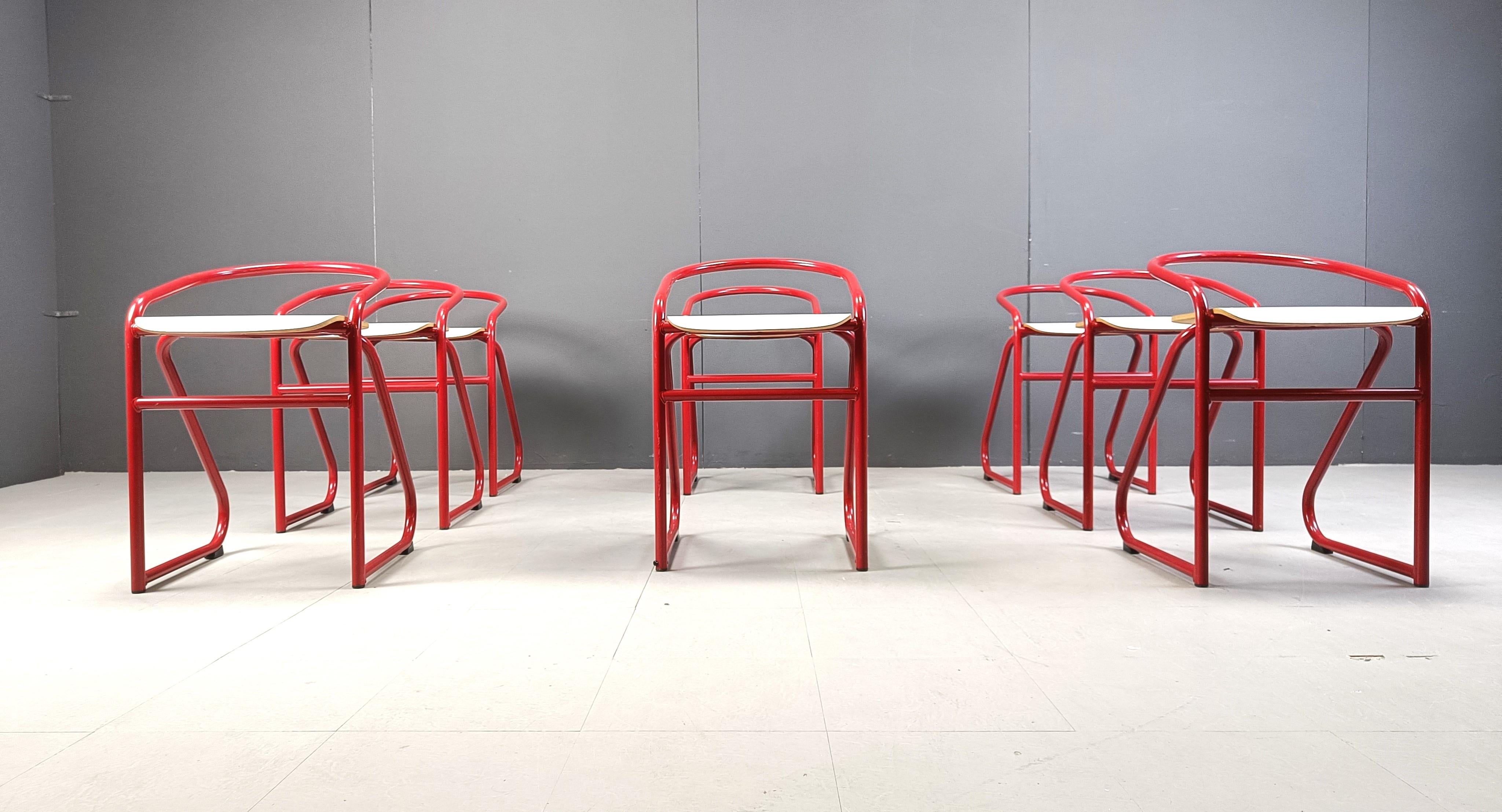 Postmodern stools by Samo, 1980s For Sale 1