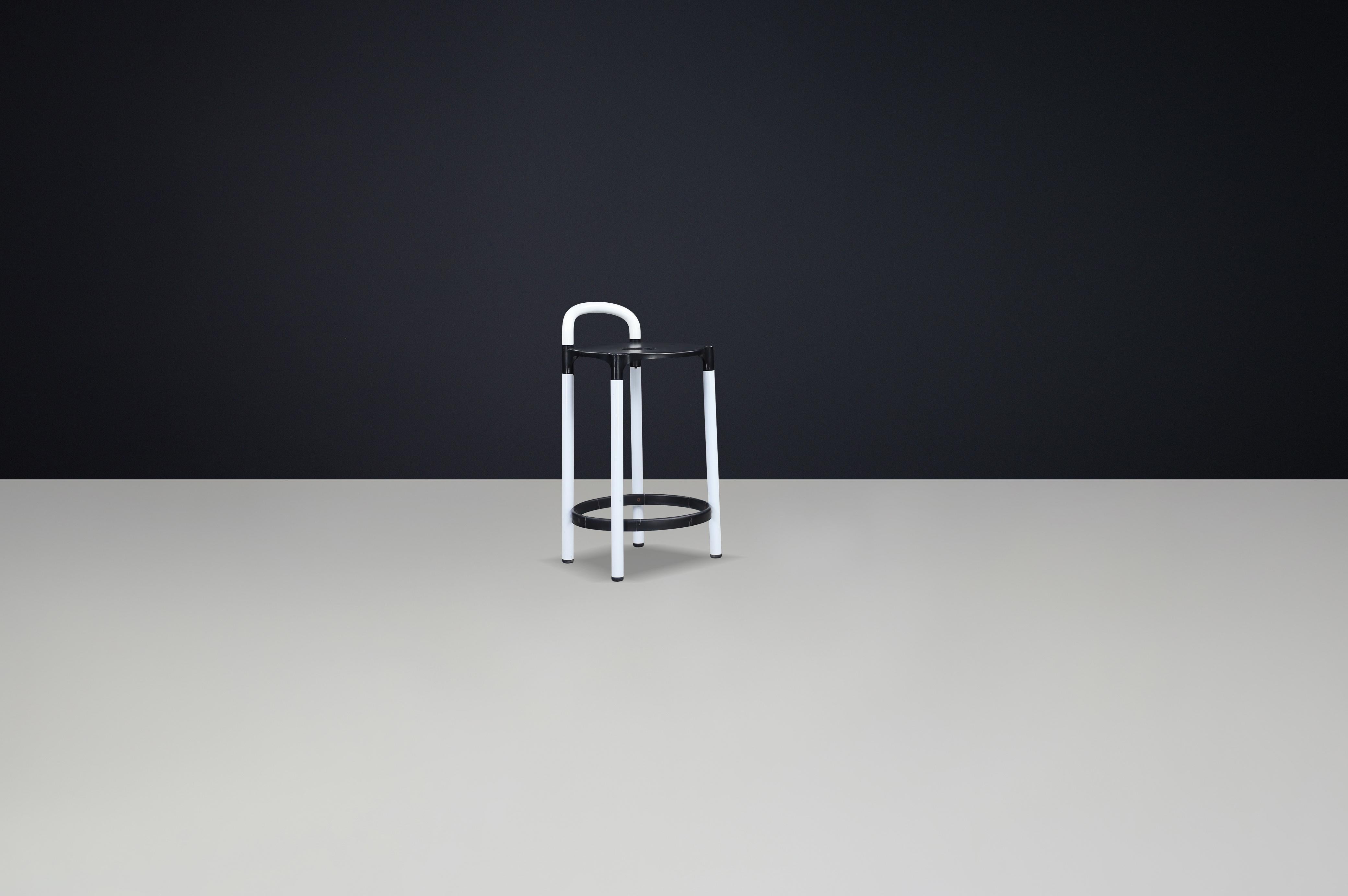Postmoderne Hocker, Model No. 4822 Polo von Anna Castelli Ferrieri für Kartell, Italien im Angebot 4