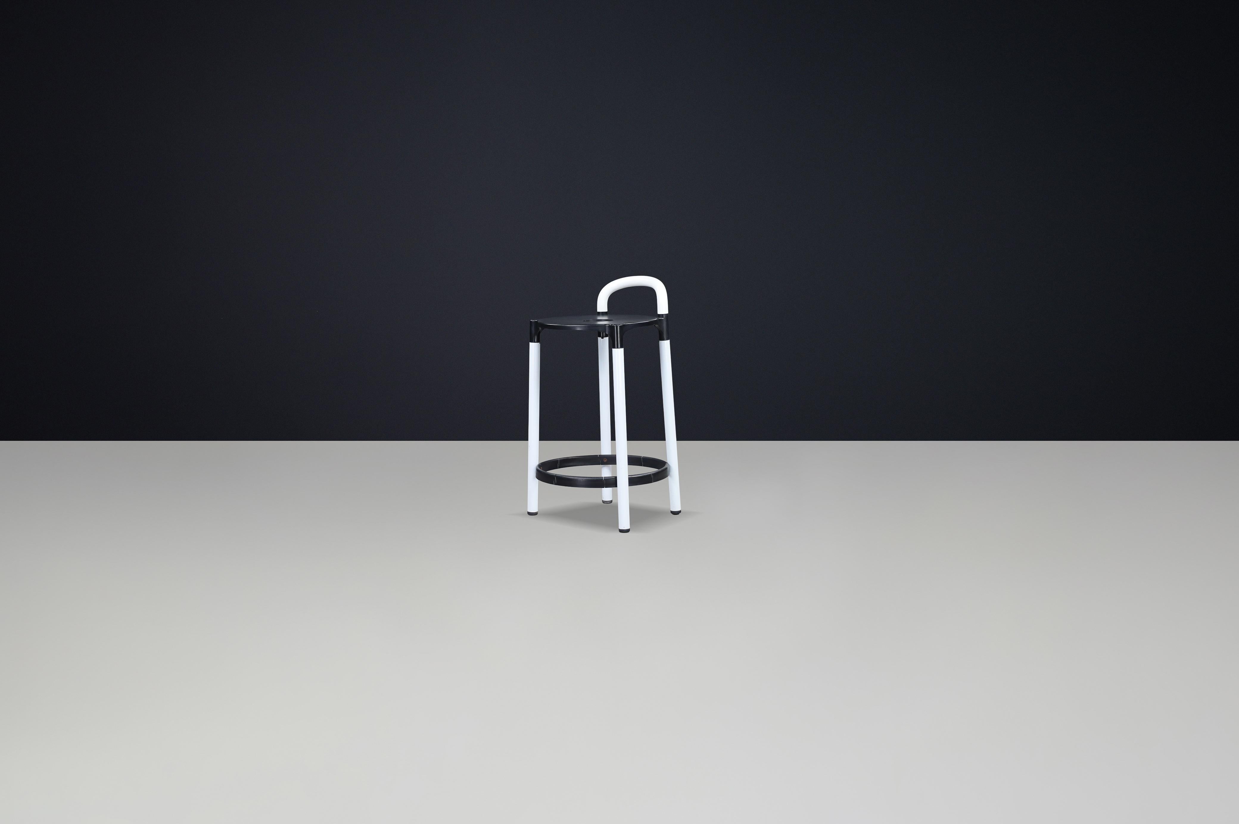 Postmoderne Hocker, Model No. 4822 Polo von Anna Castelli Ferrieri für Kartell, Italien im Angebot 1