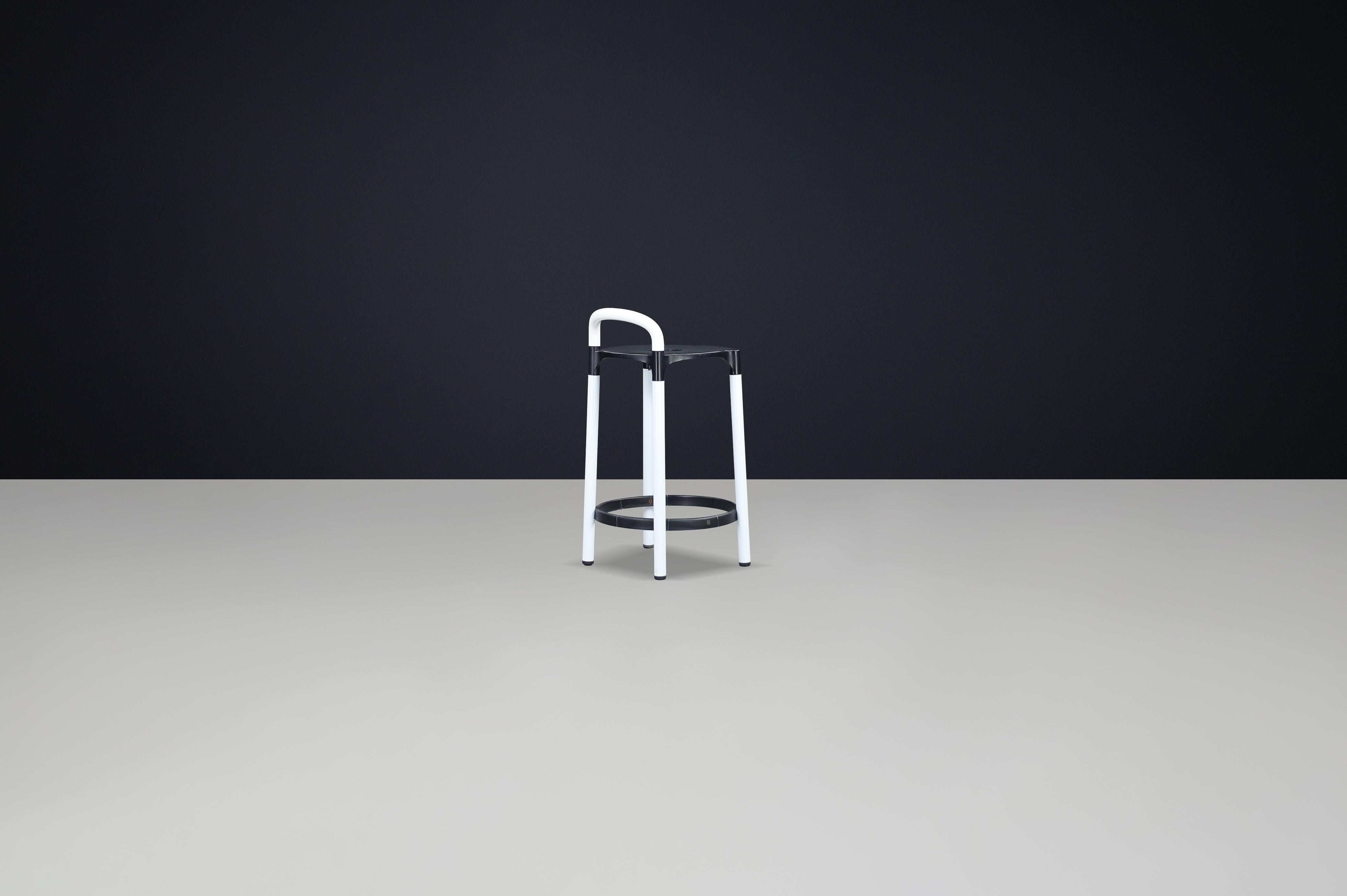 Postmoderne Hocker, Model No. 4822 Polo von Anna Castelli Ferrieri für Kartell, Italien im Angebot 2