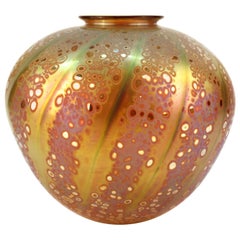 Postmodern Studio Art Glass Vase