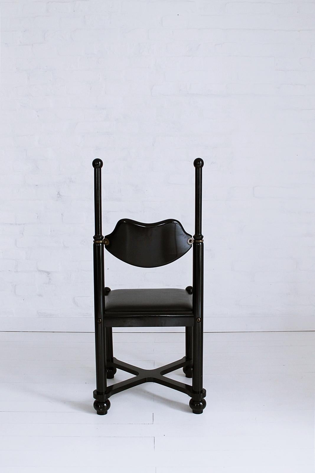 Hand-Crafted Postmodern Studio Chair by Belloni Design, Hungary, 1980s