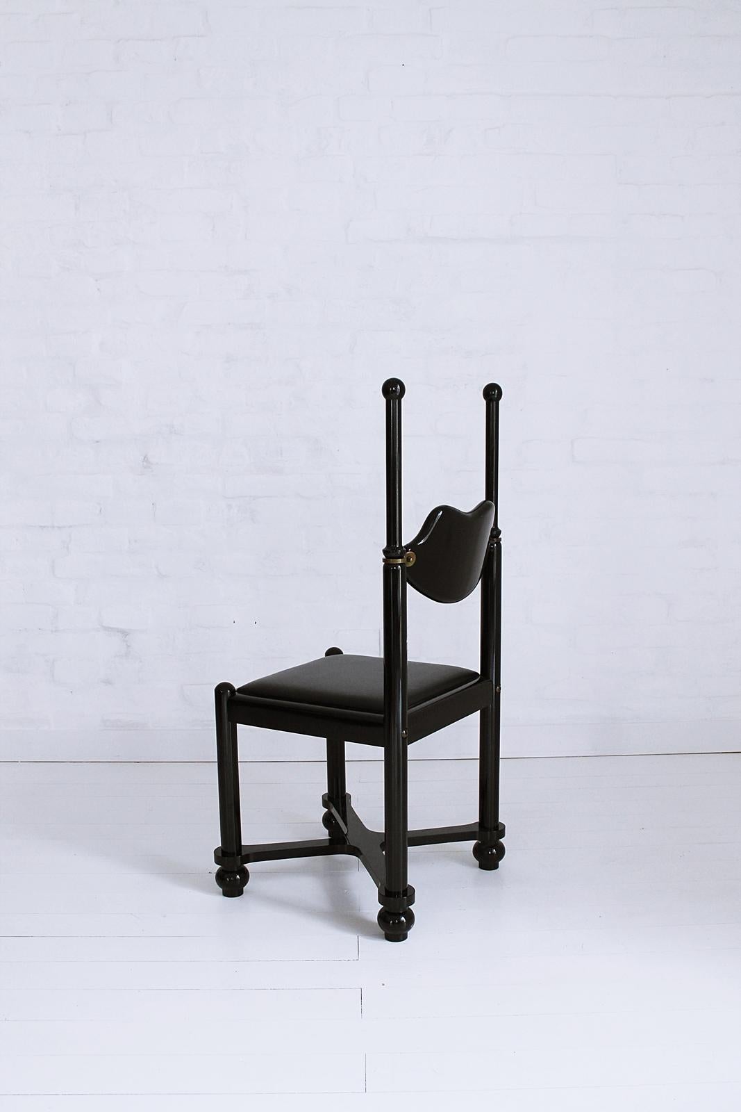 Postmodern Studio Chair by Belloni Design, Hungary, 1980s In Good Condition In Debrecen-Pallag, HU