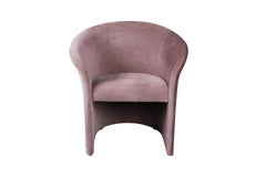 Silla posmoderna Sunar Hauserman Rotunda Tub de Massimo Vignelli 1979