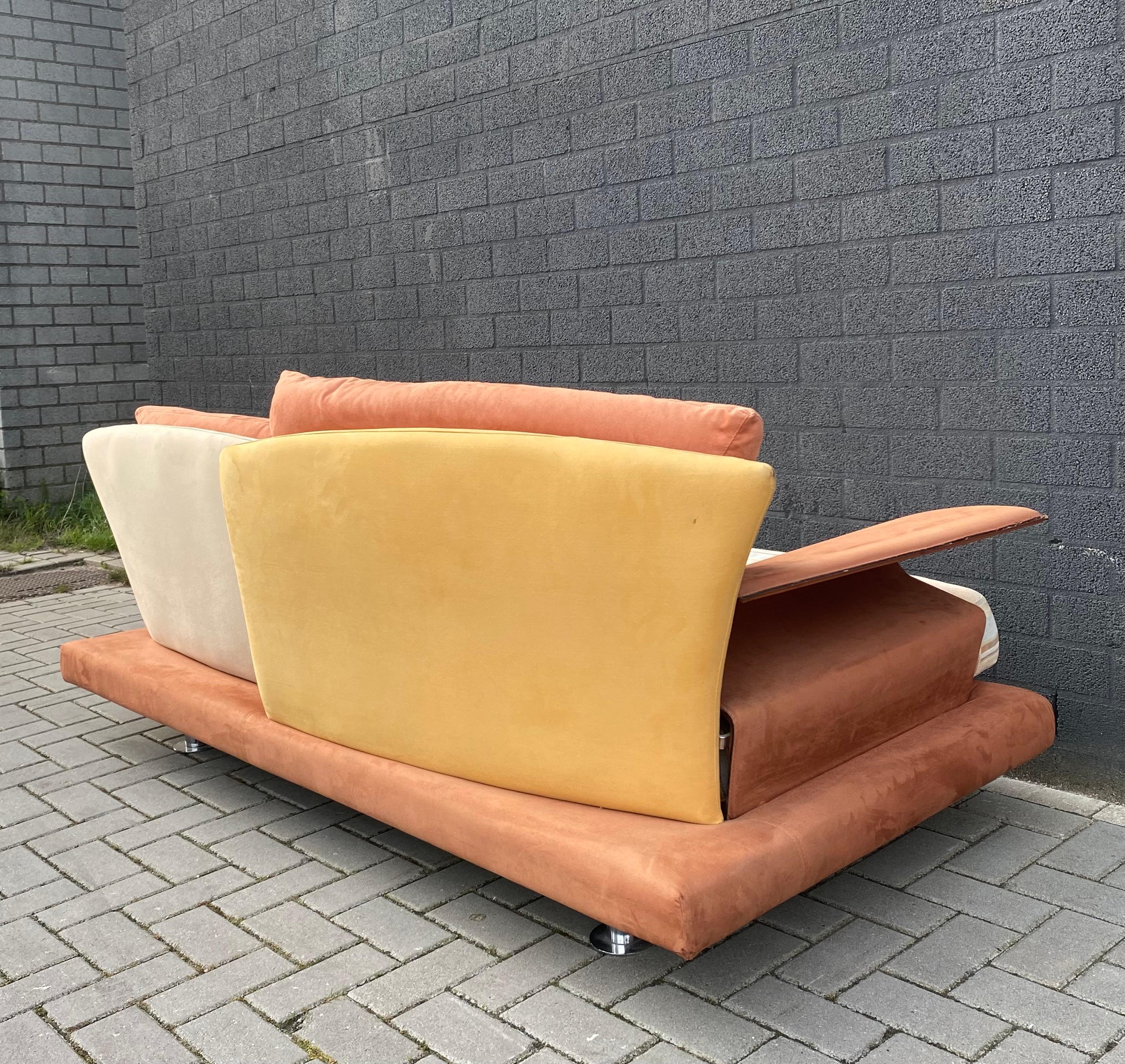 Postmodern Super Roy Sofa By Giorgio Saporiti For Sale 11