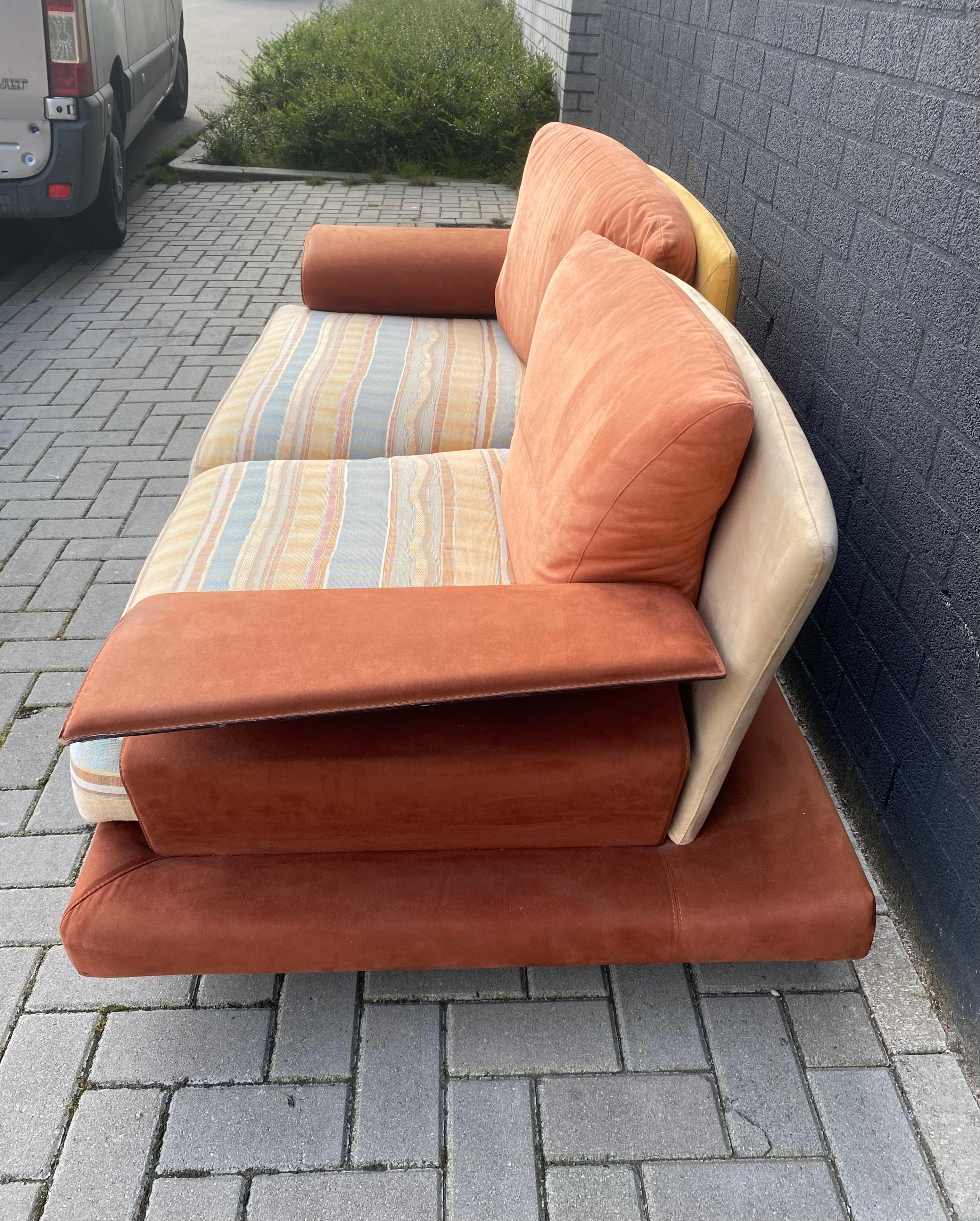 Postmodern Super Roy Sofa By Giorgio Saporiti  For Sale 2