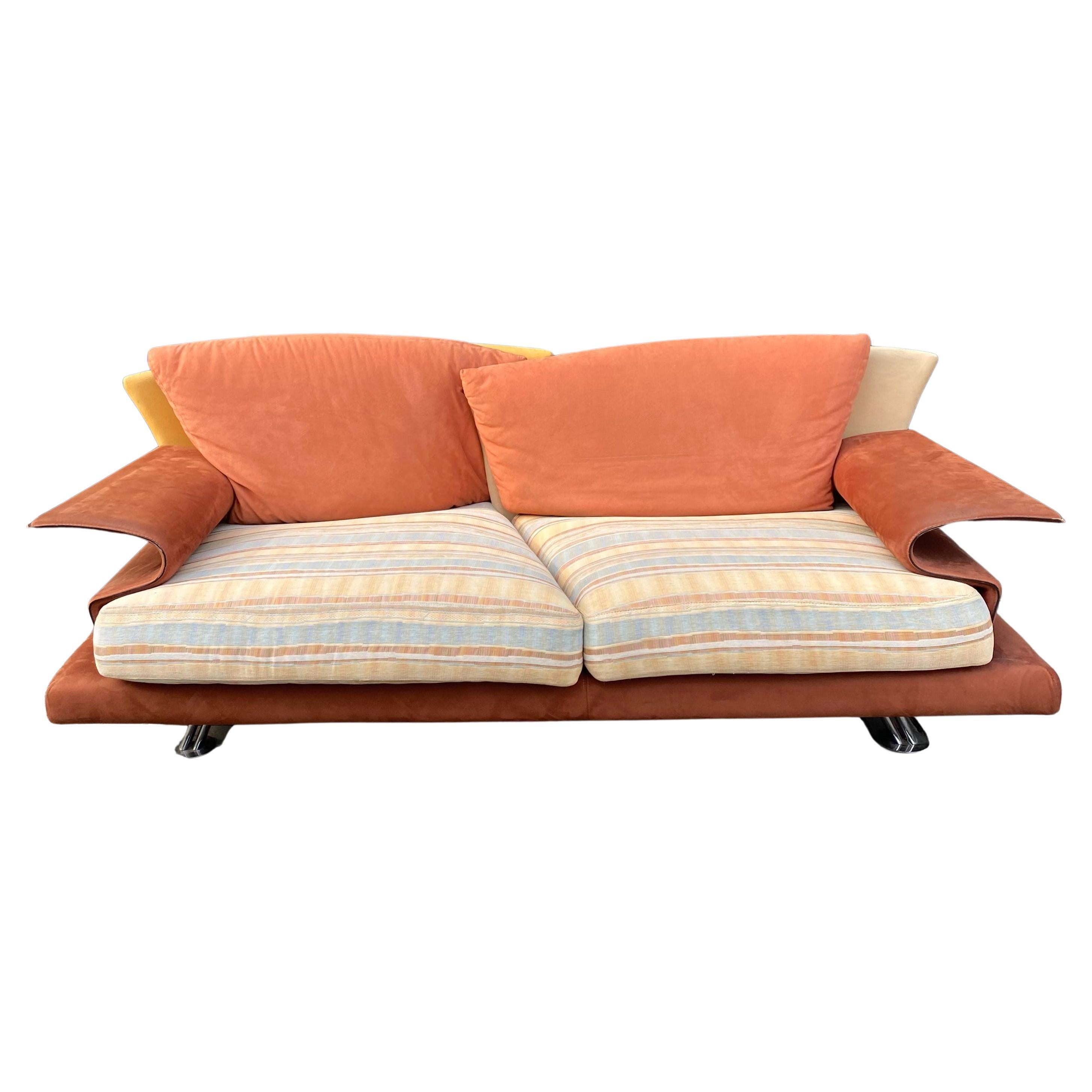 Postmodern Super Roy Sofa By Giorgio Saporiti  For Sale