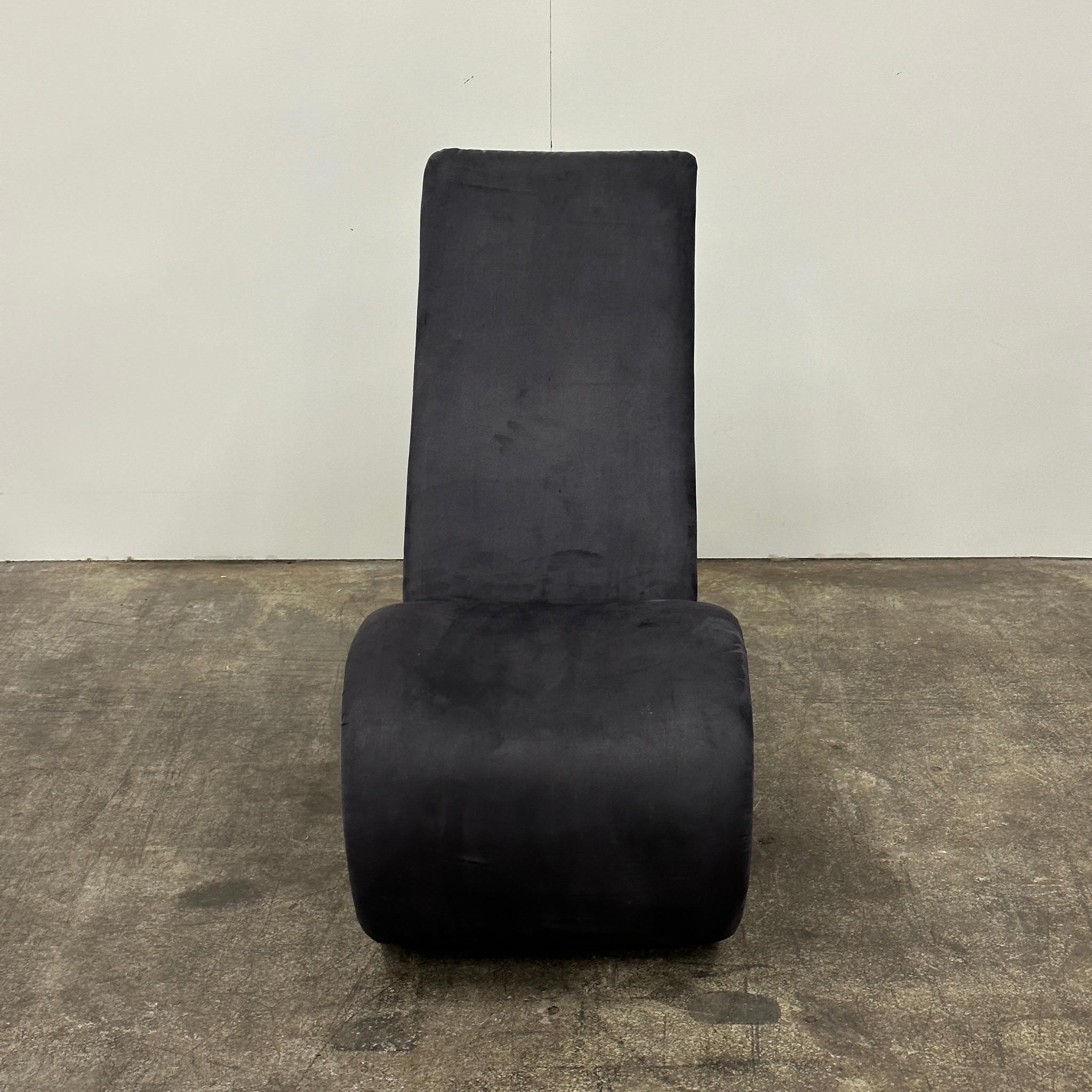 Unknown Postmodern Swirl Chair For Sale