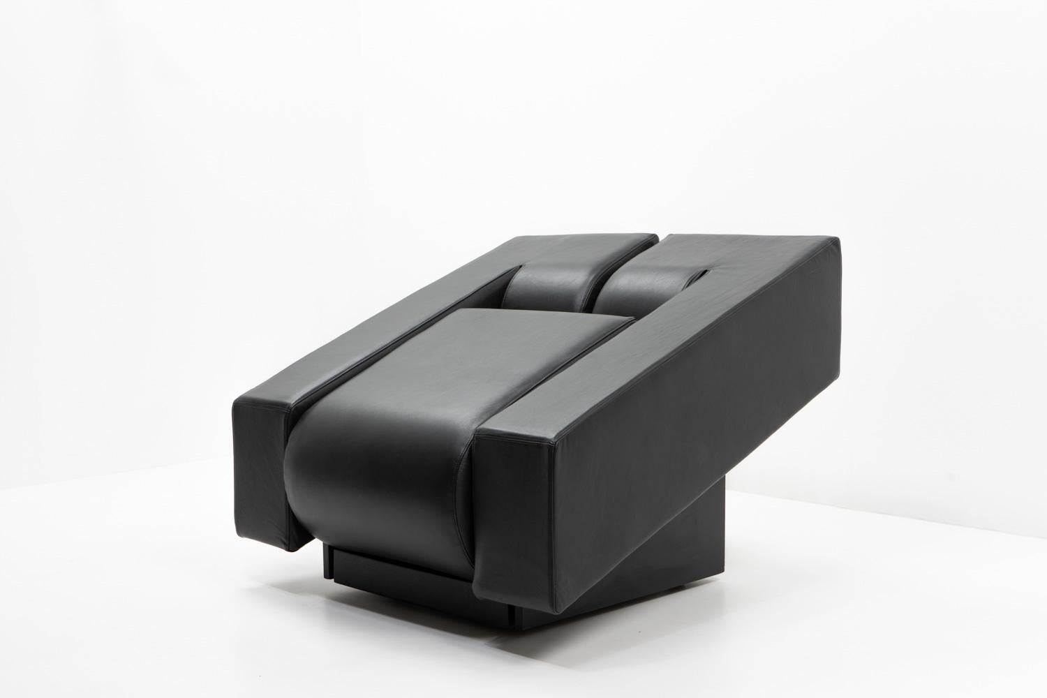 Design suisse postmoderne - Mario Botta, chaise longue Obliqua pour Alias, 1980 en vente 4
