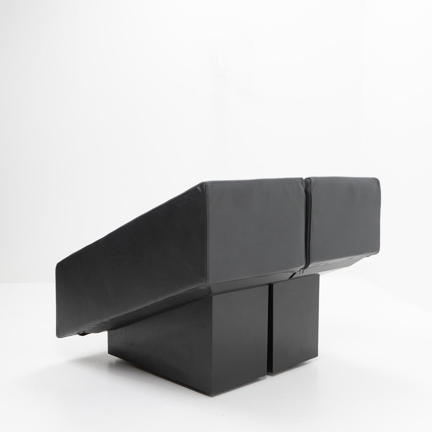 italien Design suisse postmoderne - Mario Botta, chaise longue Obliqua pour Alias, 1980 en vente