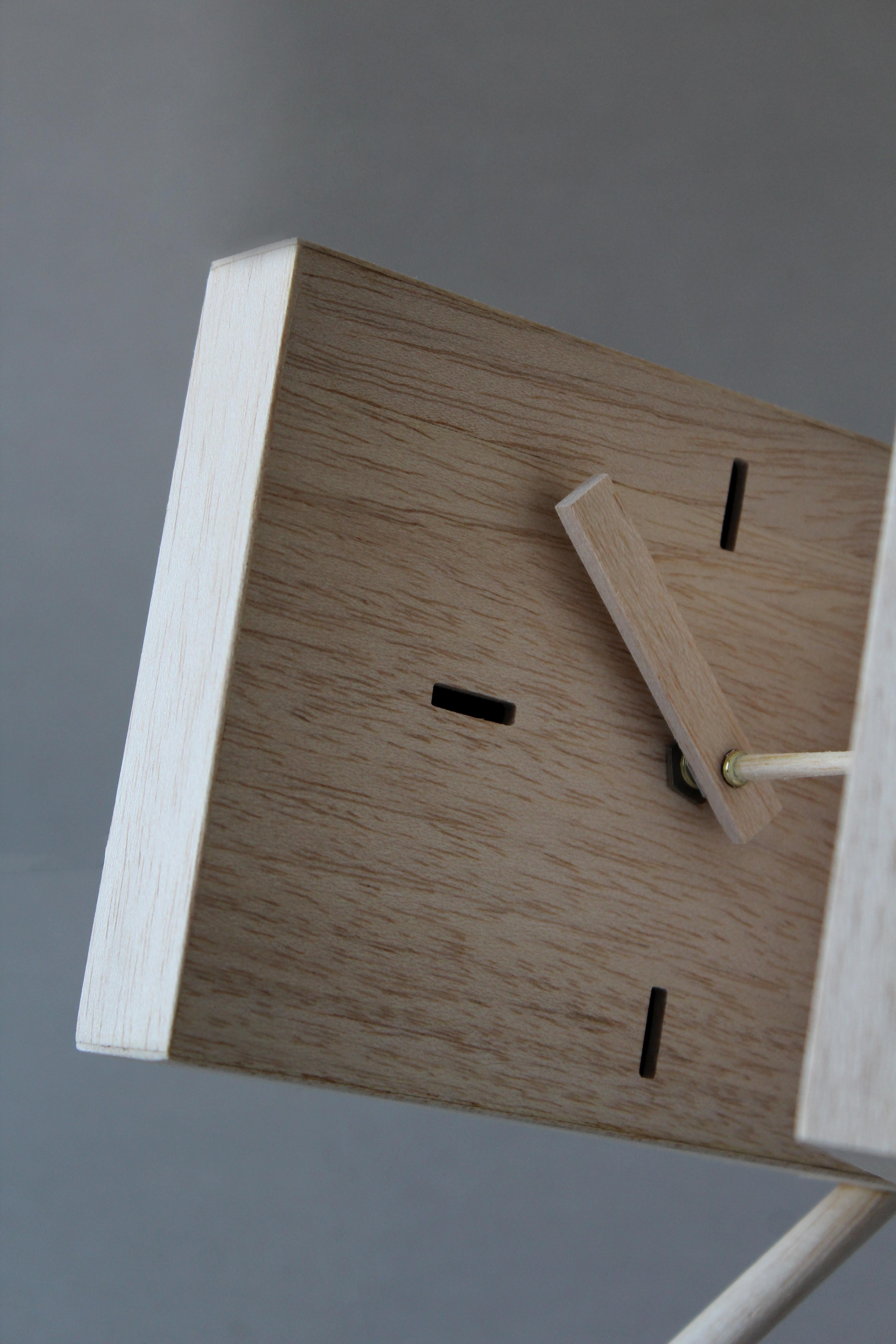 Post-Modern Postmodern Table Clock, 1980s For Sale