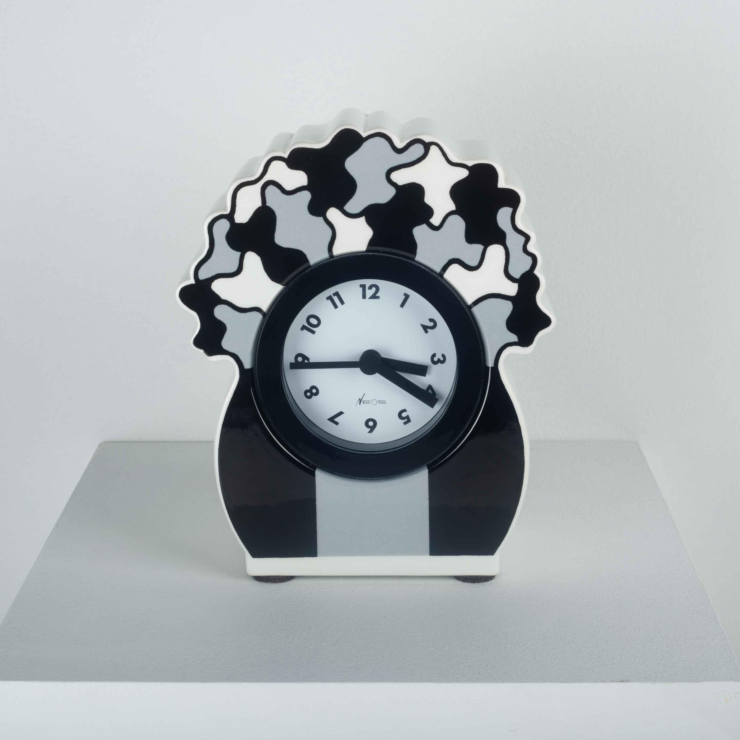 Italian Postmodern Table Clock by George Sowden for Neos, Italy, 1988