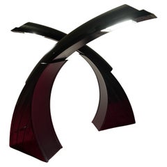 Postmodern table lamp DELFINO Mario Bertorelle for JM RDM Halogen light Vintage