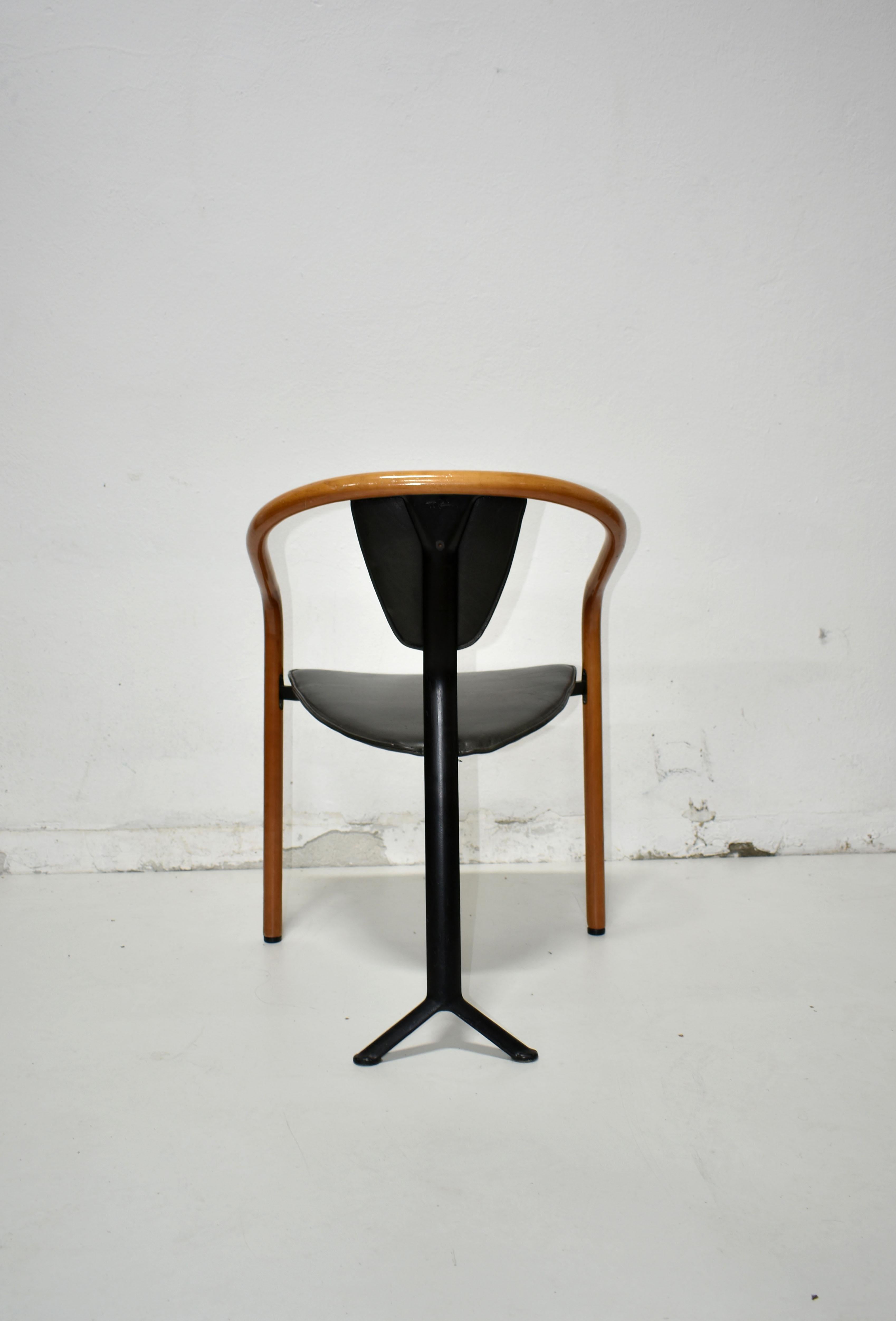 Late 20th Century Postmodern ‘Tacchi' Chair by Toshiyuki Kita for AIDEC, Japan, 1980s