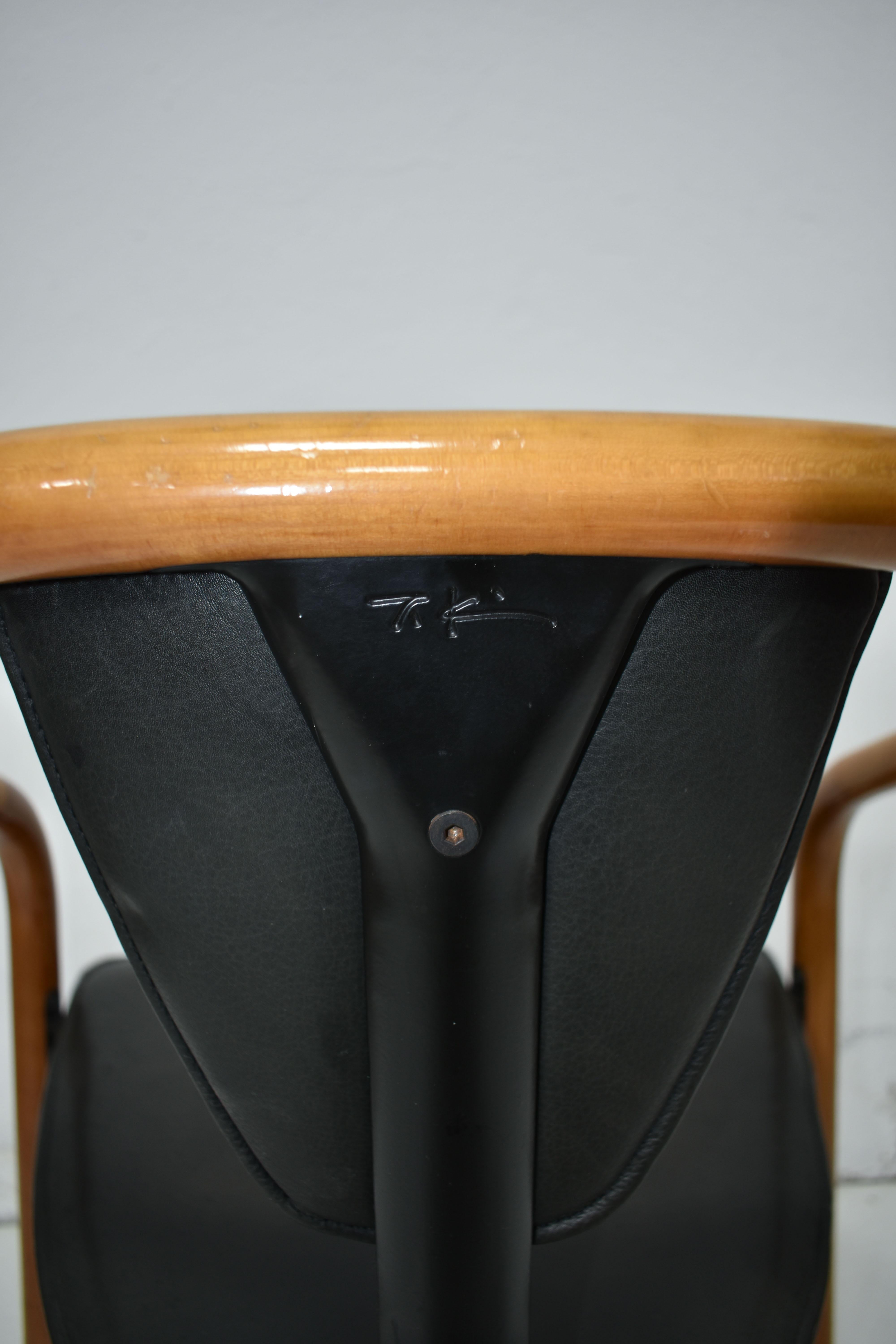 Metal Postmodern ‘Tacchi' Chair by Toshiyuki Kita for AIDEC, Japan, 1980s