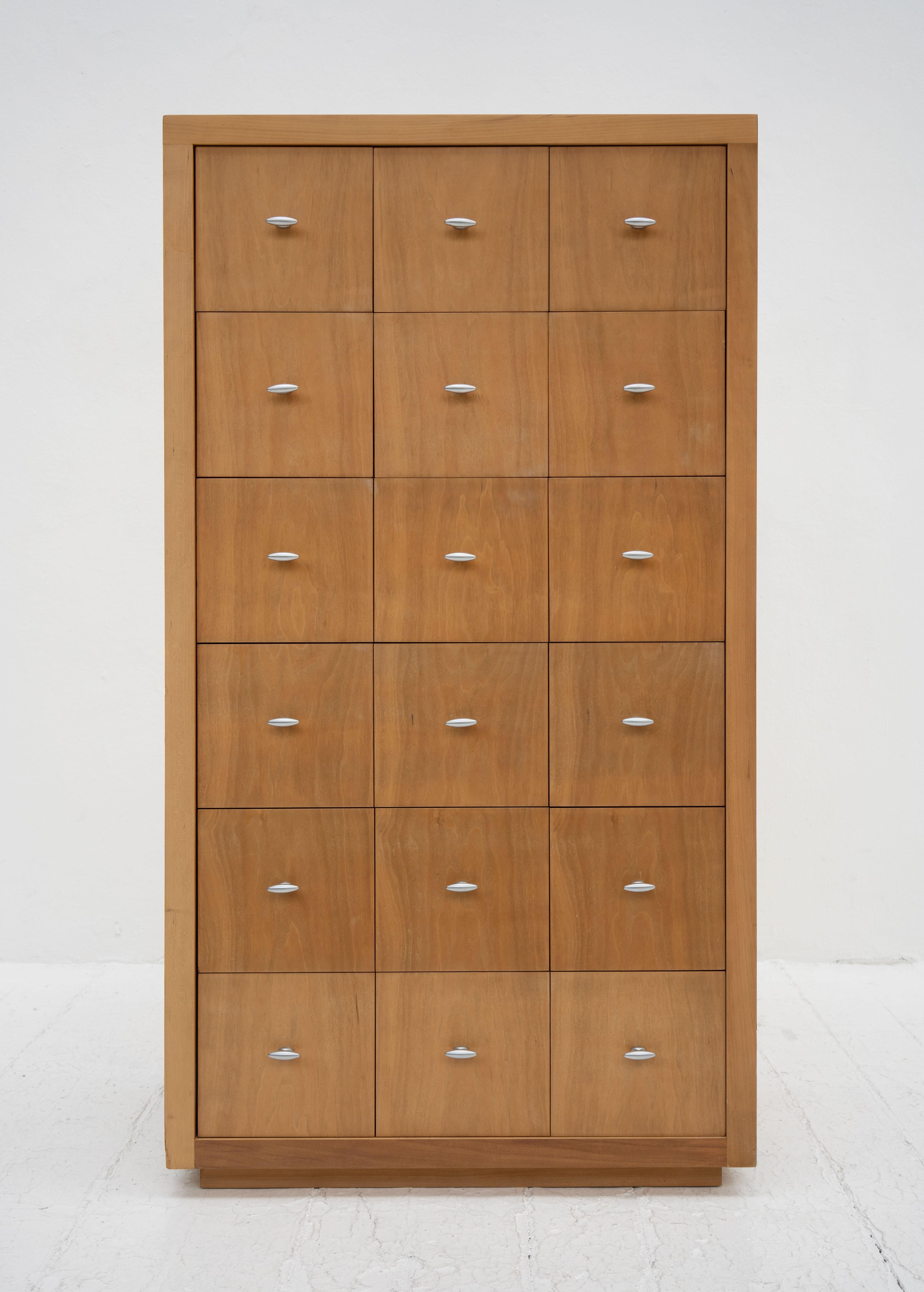 Post-Modern Postmodern Tallboy / Chest of Drawers by Heals, c.1990 For Sale