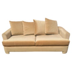 Postmodernes Sofa aus hellbraunem Stoff von Selig
