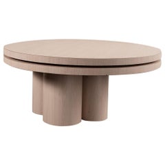 Postmodern Tiered Swiveling Coffee Table