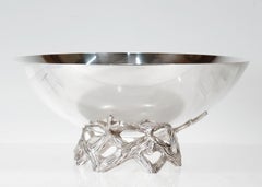 Tiffany & Co. posmoderna Cuenco de centro de mesa de plata de ley Model No. 23886