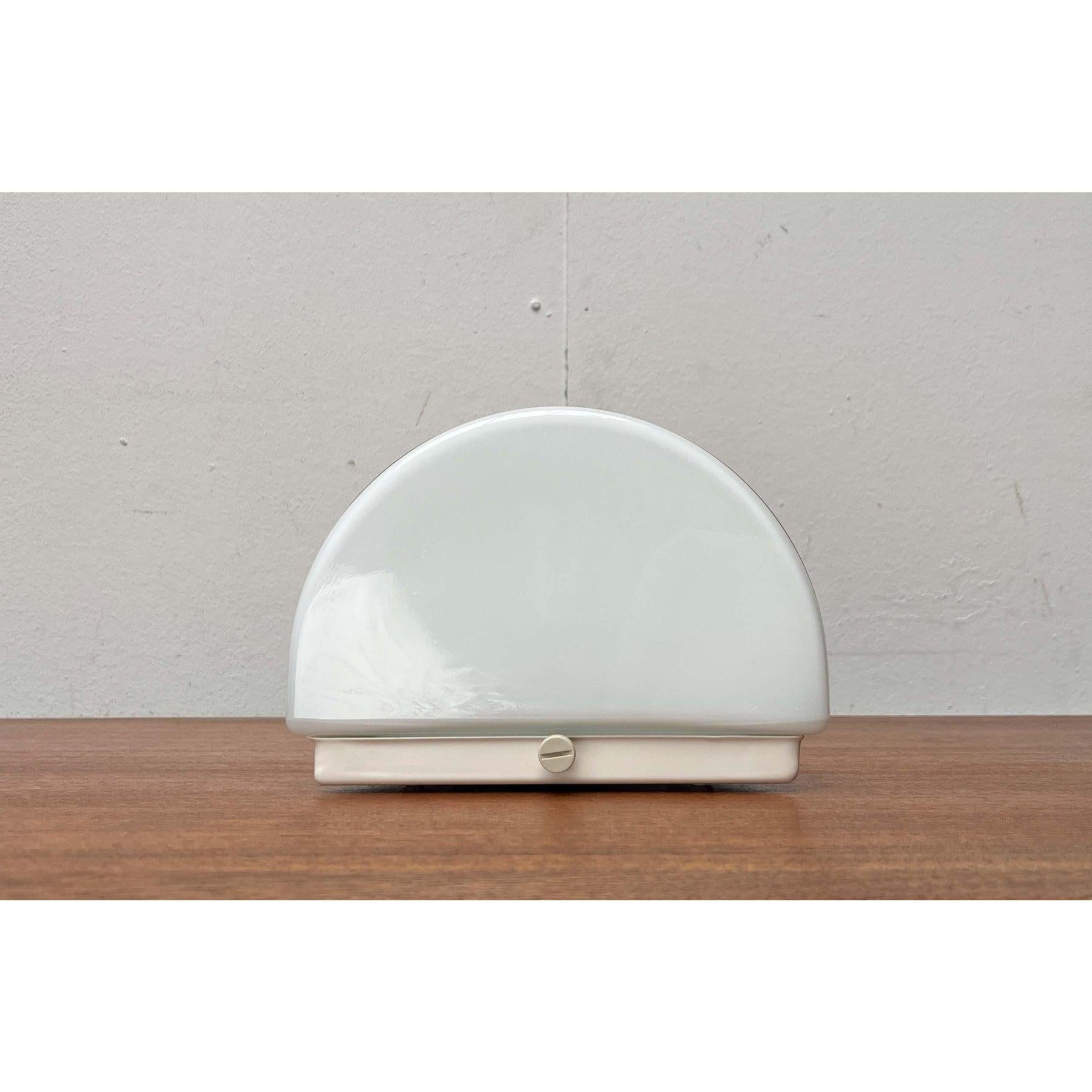 Postmodern T+L Royal Series Typ L 133 Glas Wall Lamp from Keuco, 1980s For Sale 4