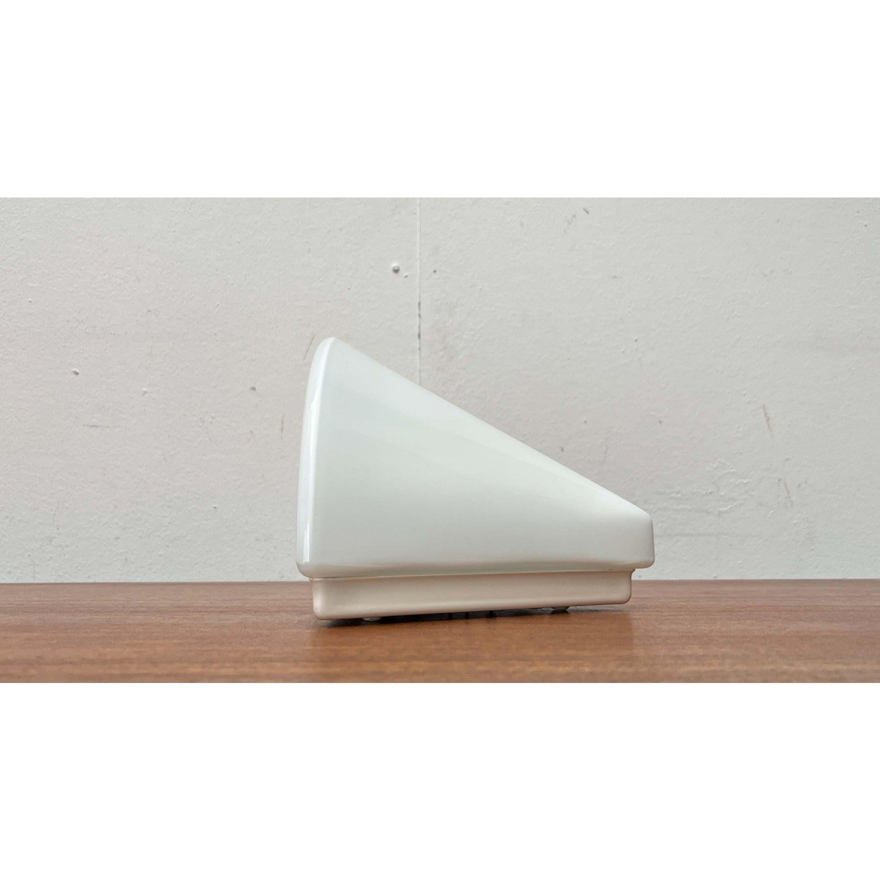 Postmodern T+L Royal Series Typ L 133 Glas Wall Lamp from Keuco, 1980s For Sale 11