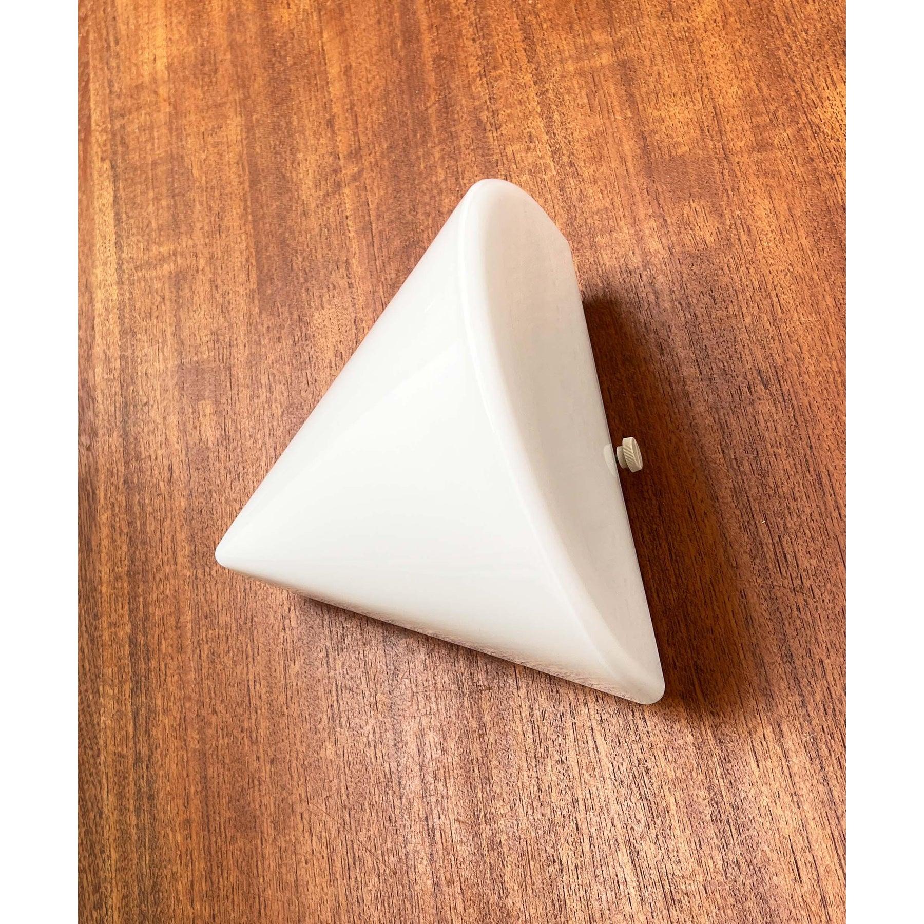 Postmodern T+L Royal Series Typ L 133 Glas Wall Lamp from Keuco, 1980s For Sale 2
