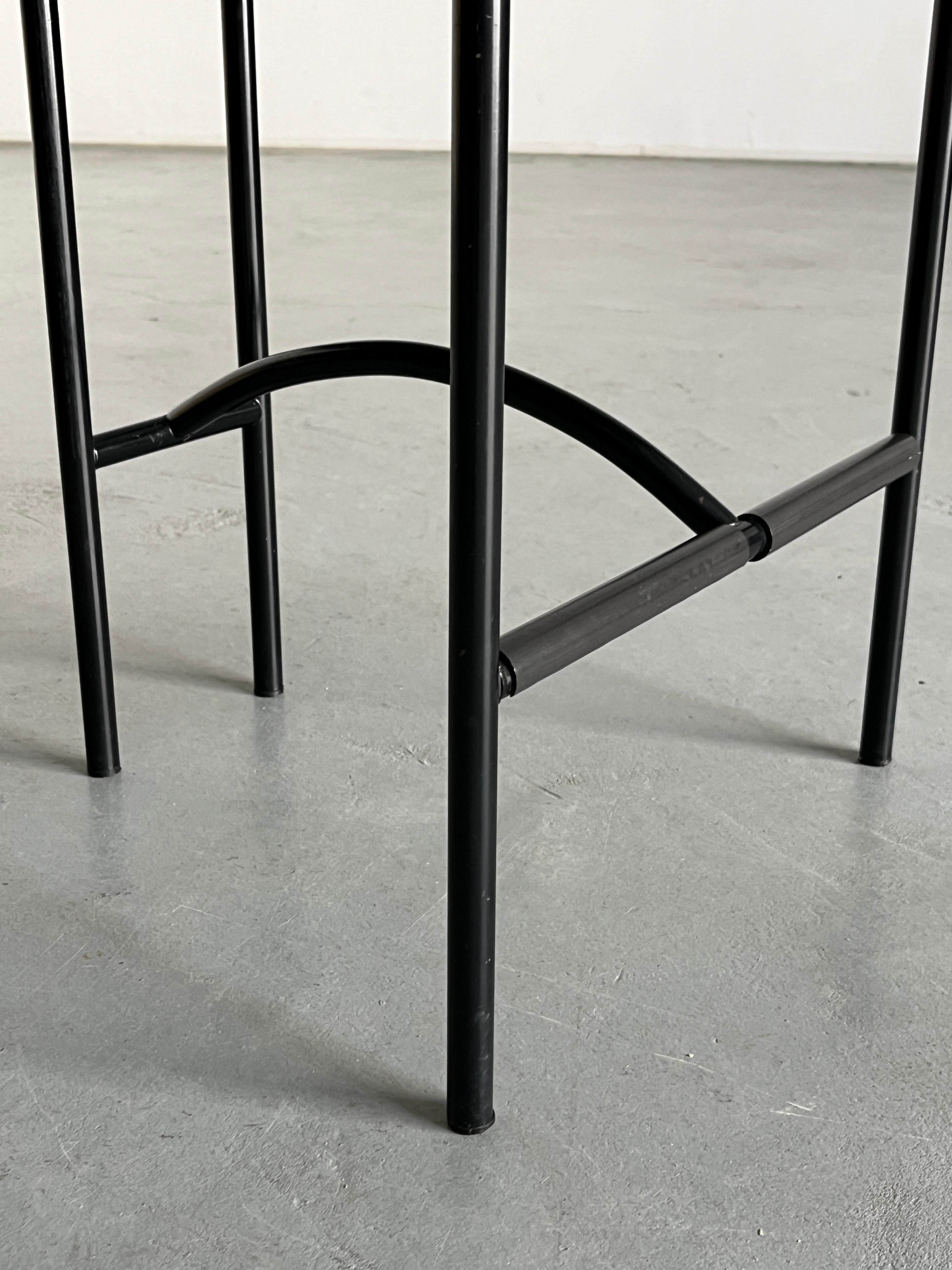 Postmodern 'Tokyo' Bar Chair by Rodney Kinsman for Bieffeplast, 1980s Italy 3
